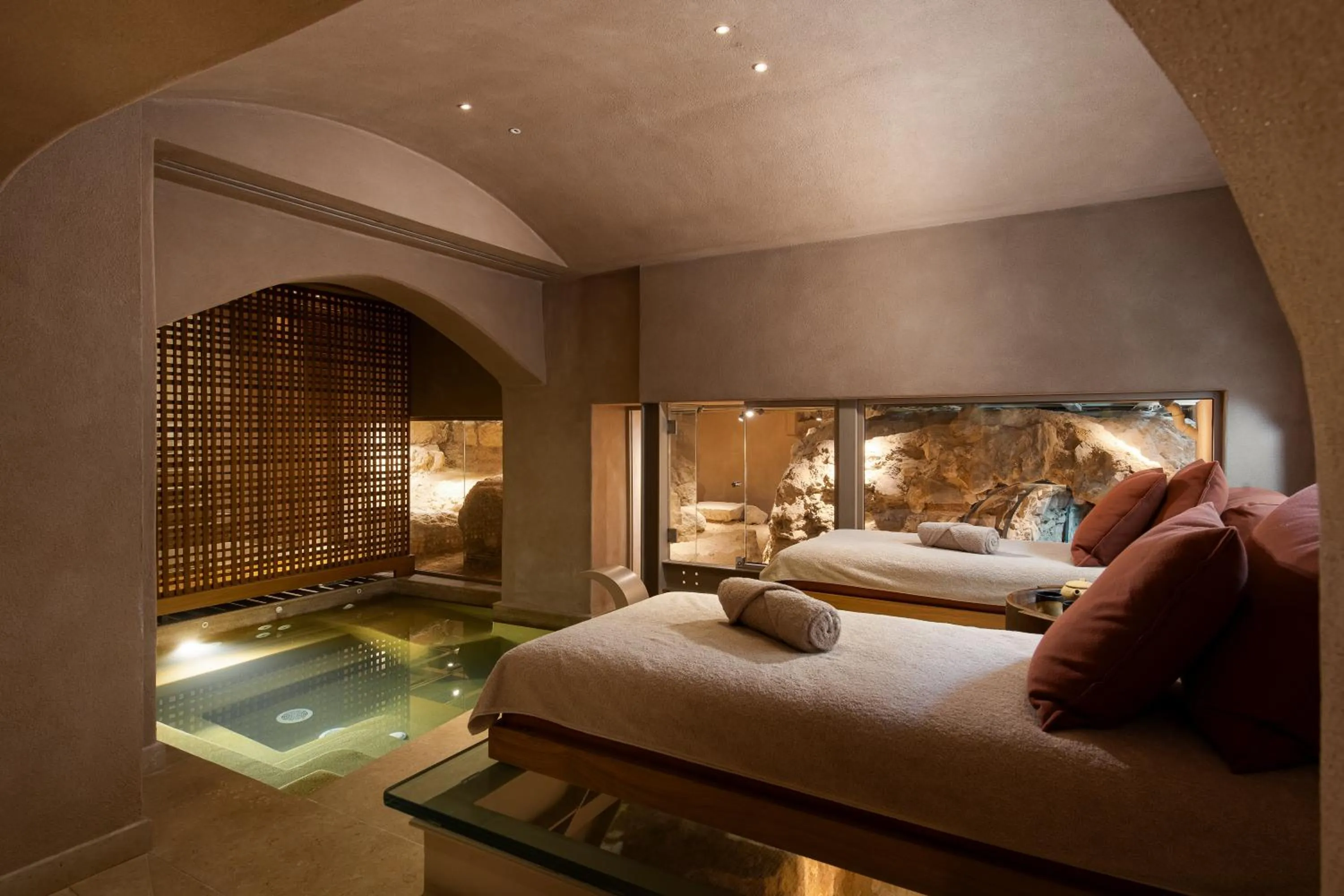 Spa and wellness centre/facilities, Bed in Niche Hotel Athens
