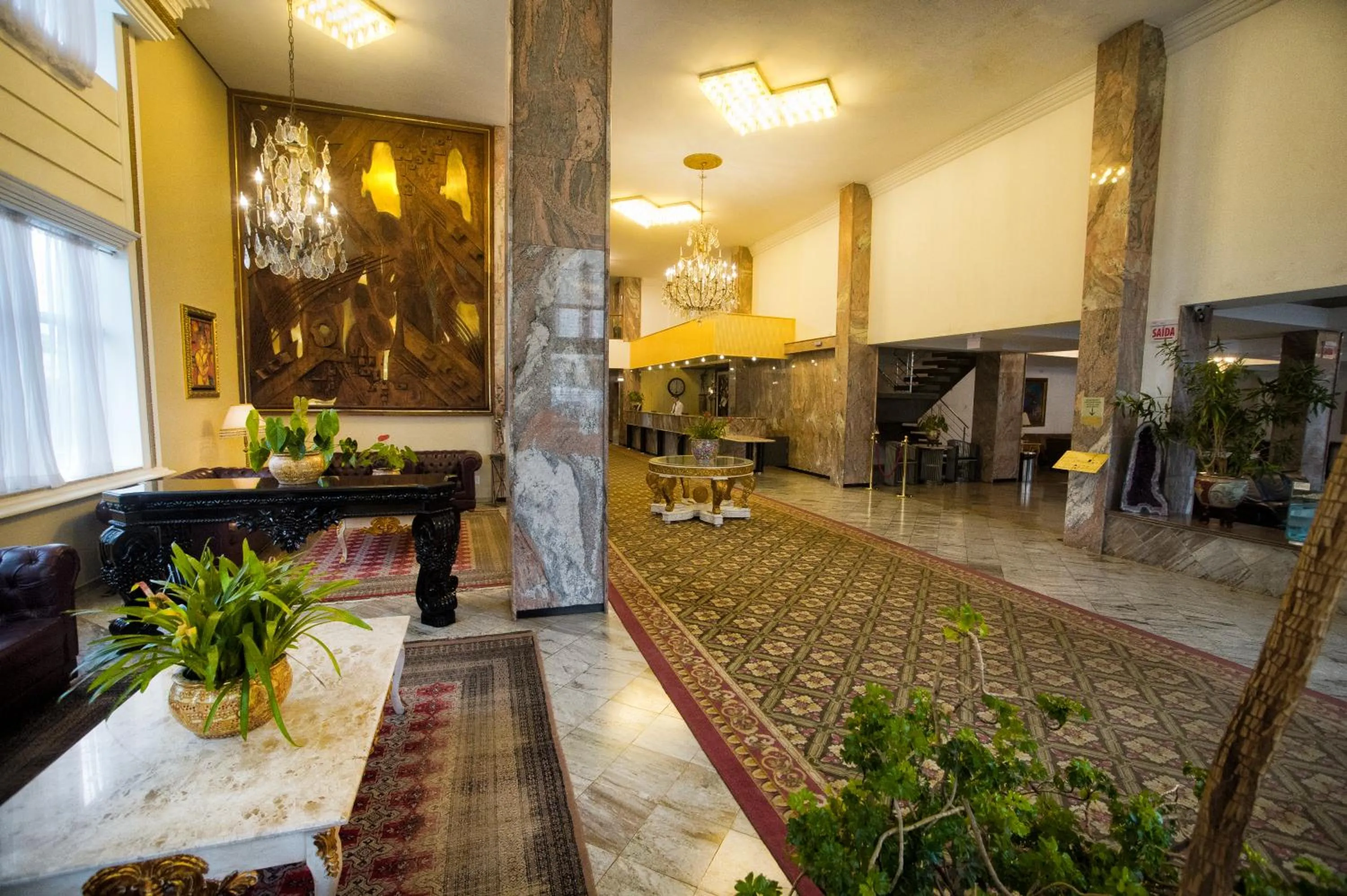 Lobby or reception in Hotel Bertaso