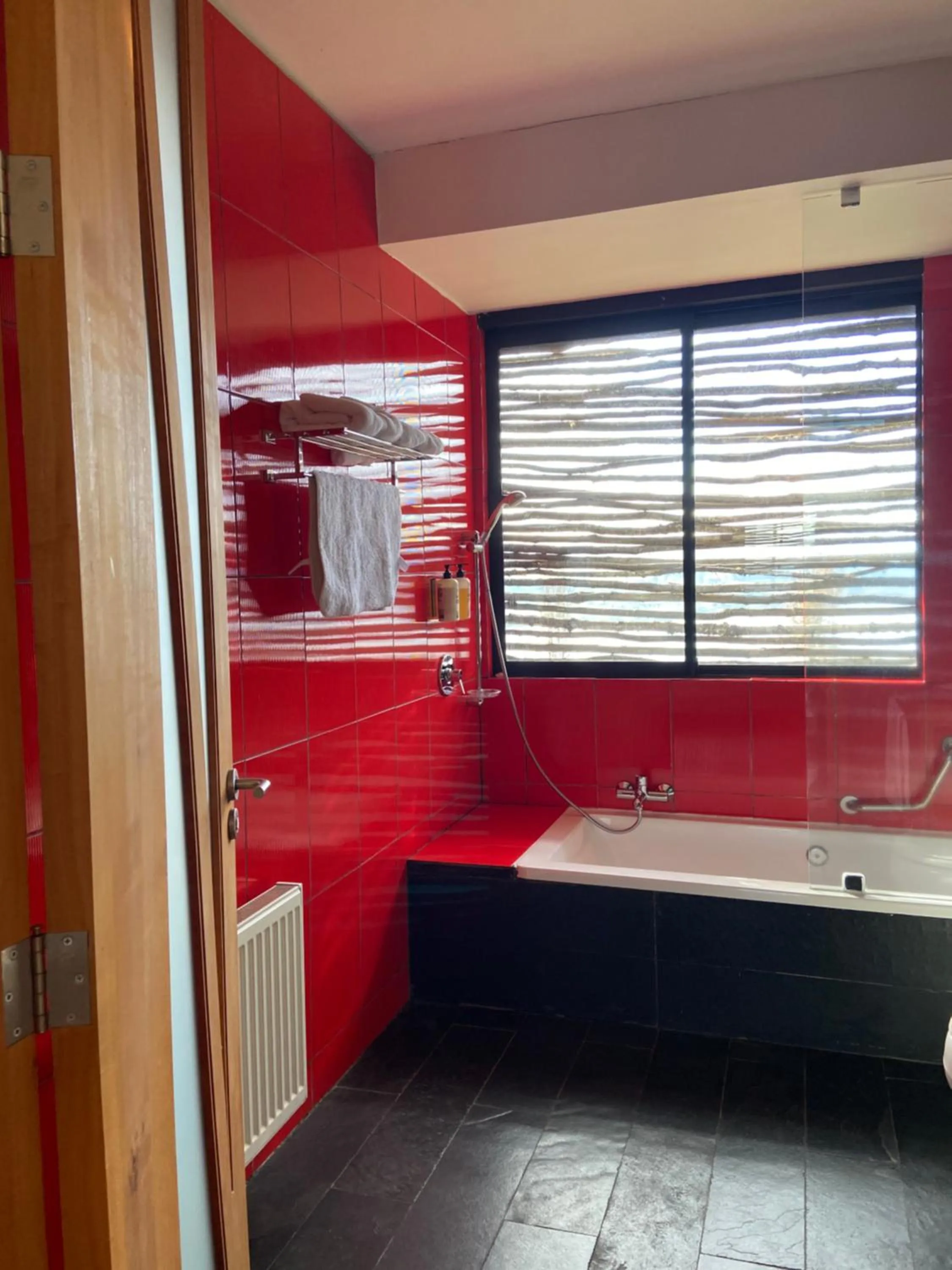 Shower in Hotel Casa Panguipulli