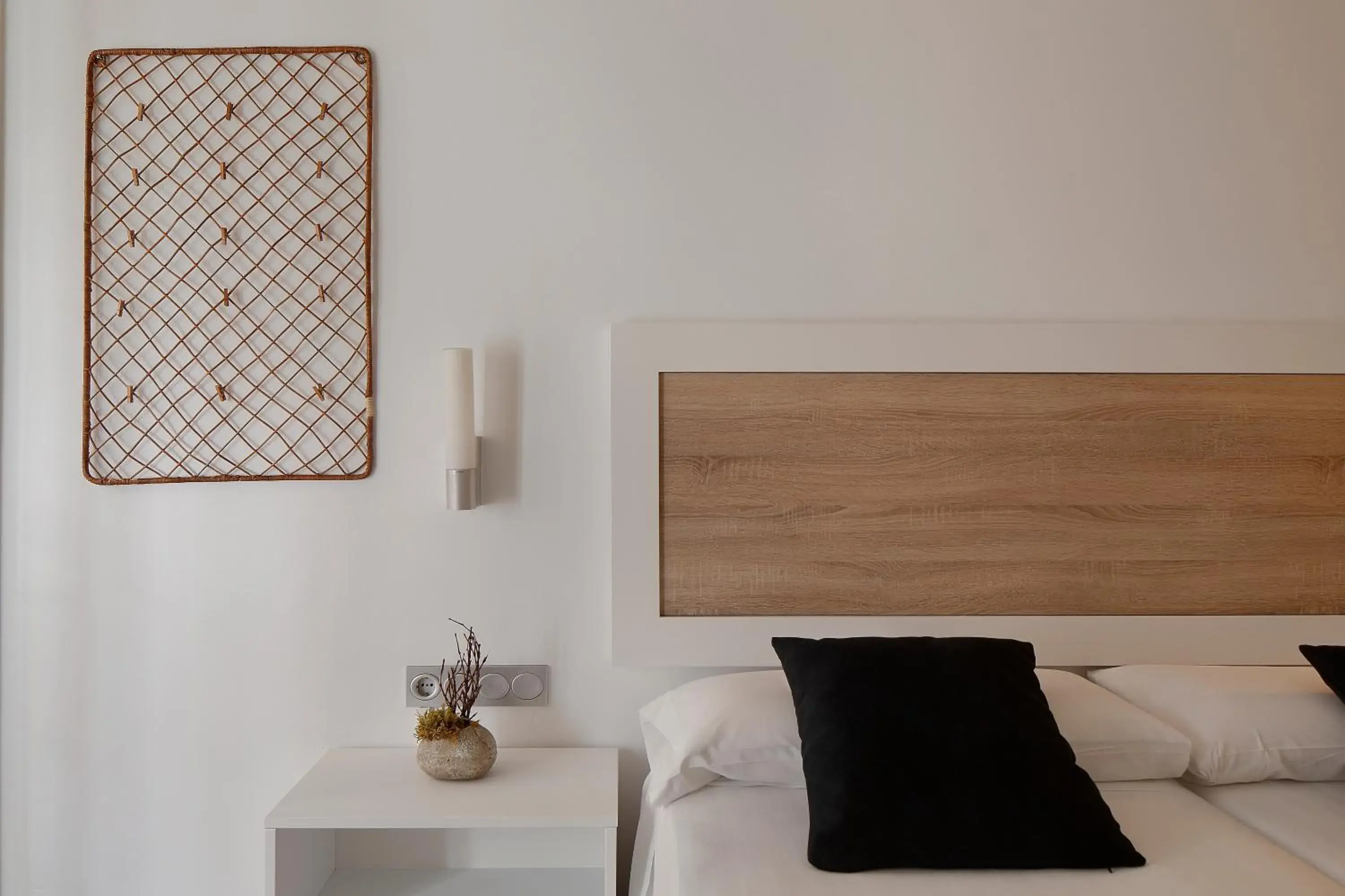 Bedroom, Bed in Hotel Santa Rosa, Blue Hoteles Bedroom, Bed in Hotel Santa Rosa, Blue Hoteles