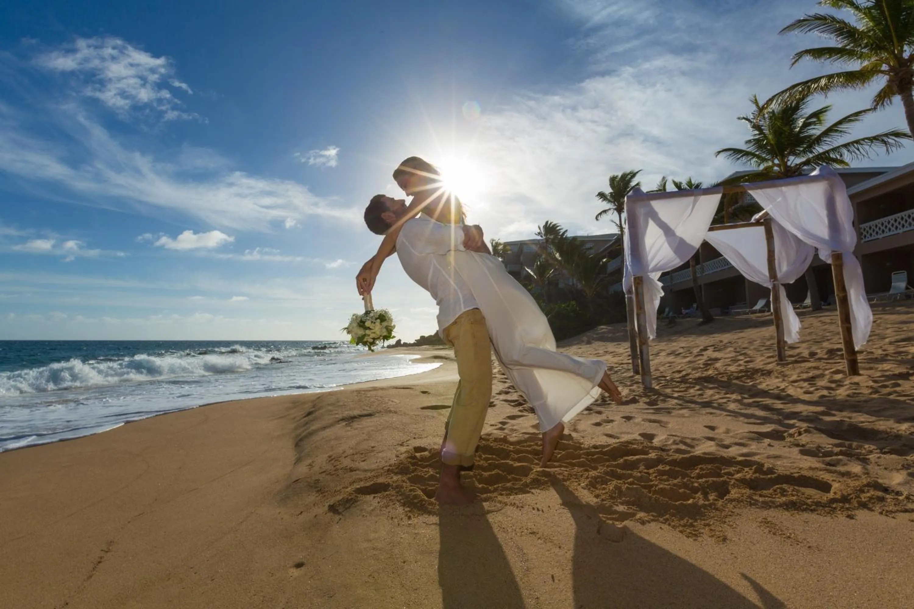 People in Curtain Bluff - All Inclusive