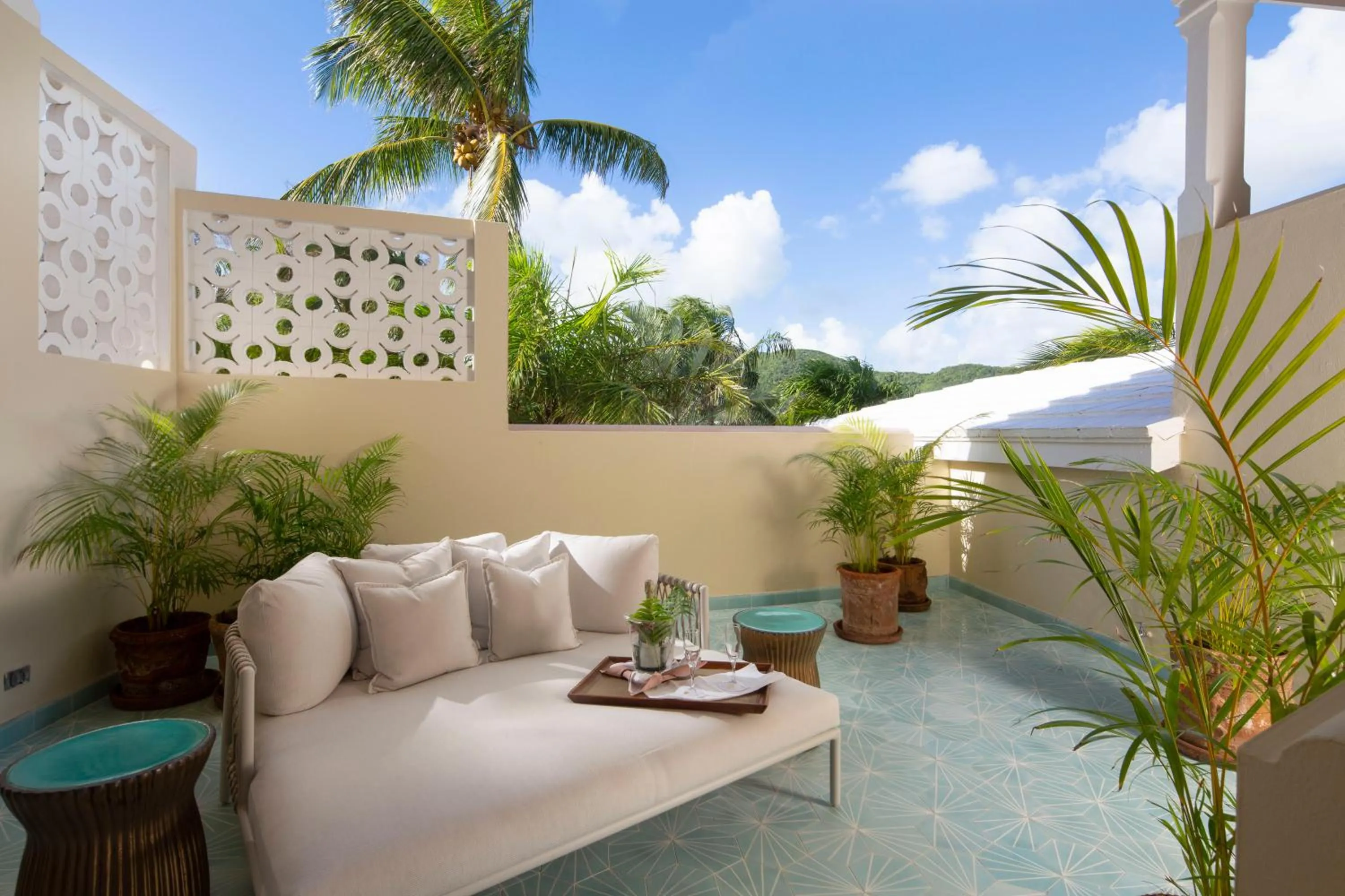 Balcony/Terrace in Curtain Bluff - All Inclusive