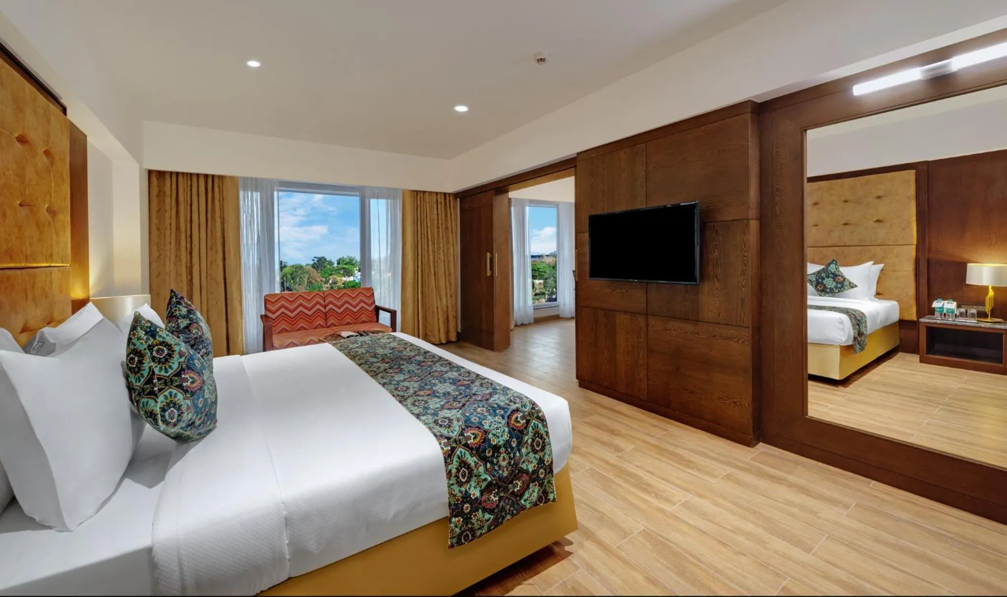 Bedroom, Bed in The Fern Residency, Satara Maharashtra