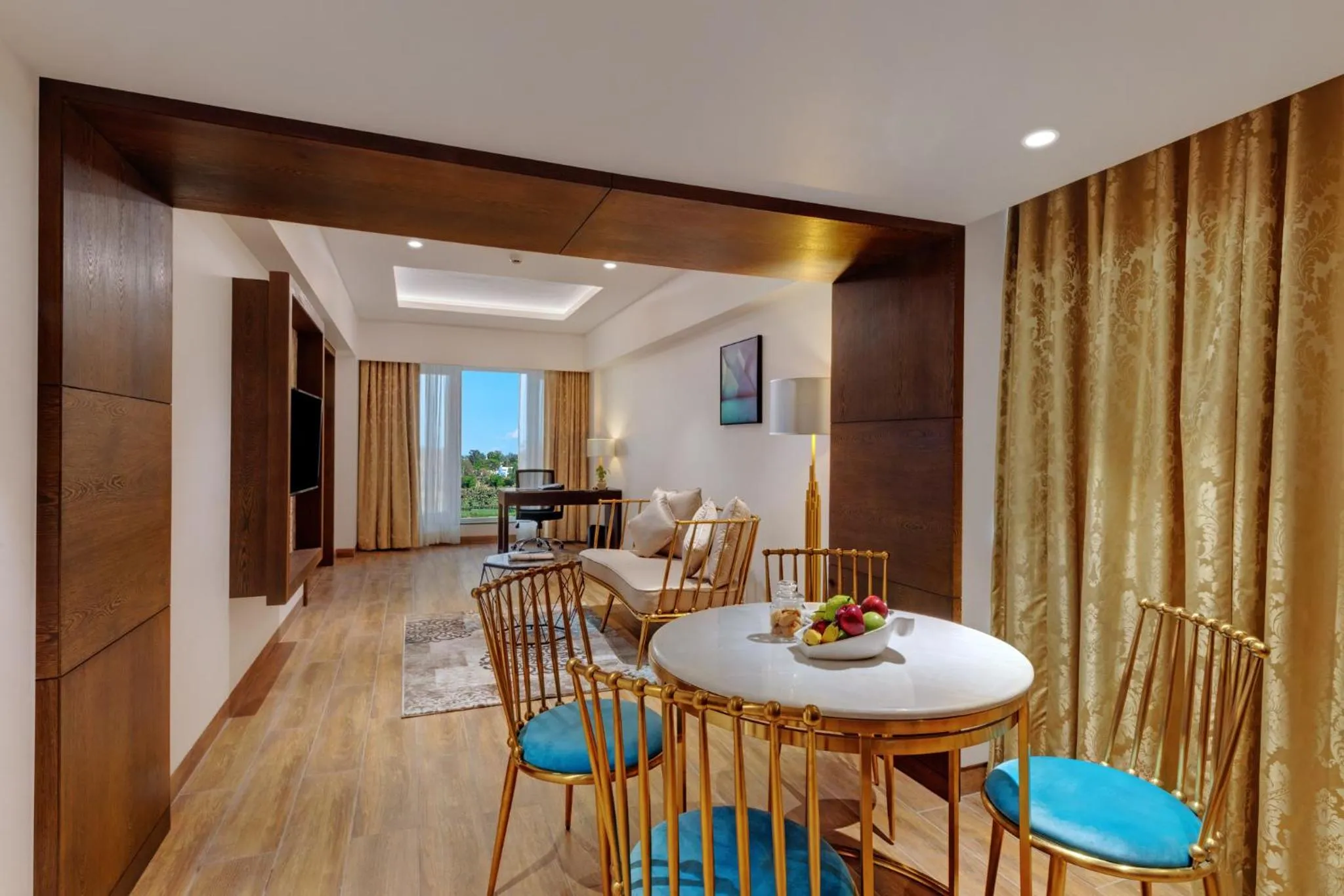 Living room in The Fern Residency, Satara Maharashtra