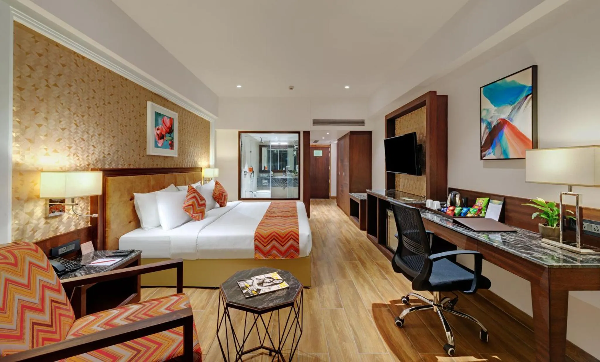 Bedroom, Bed in The Fern Residency, Satara Maharashtra