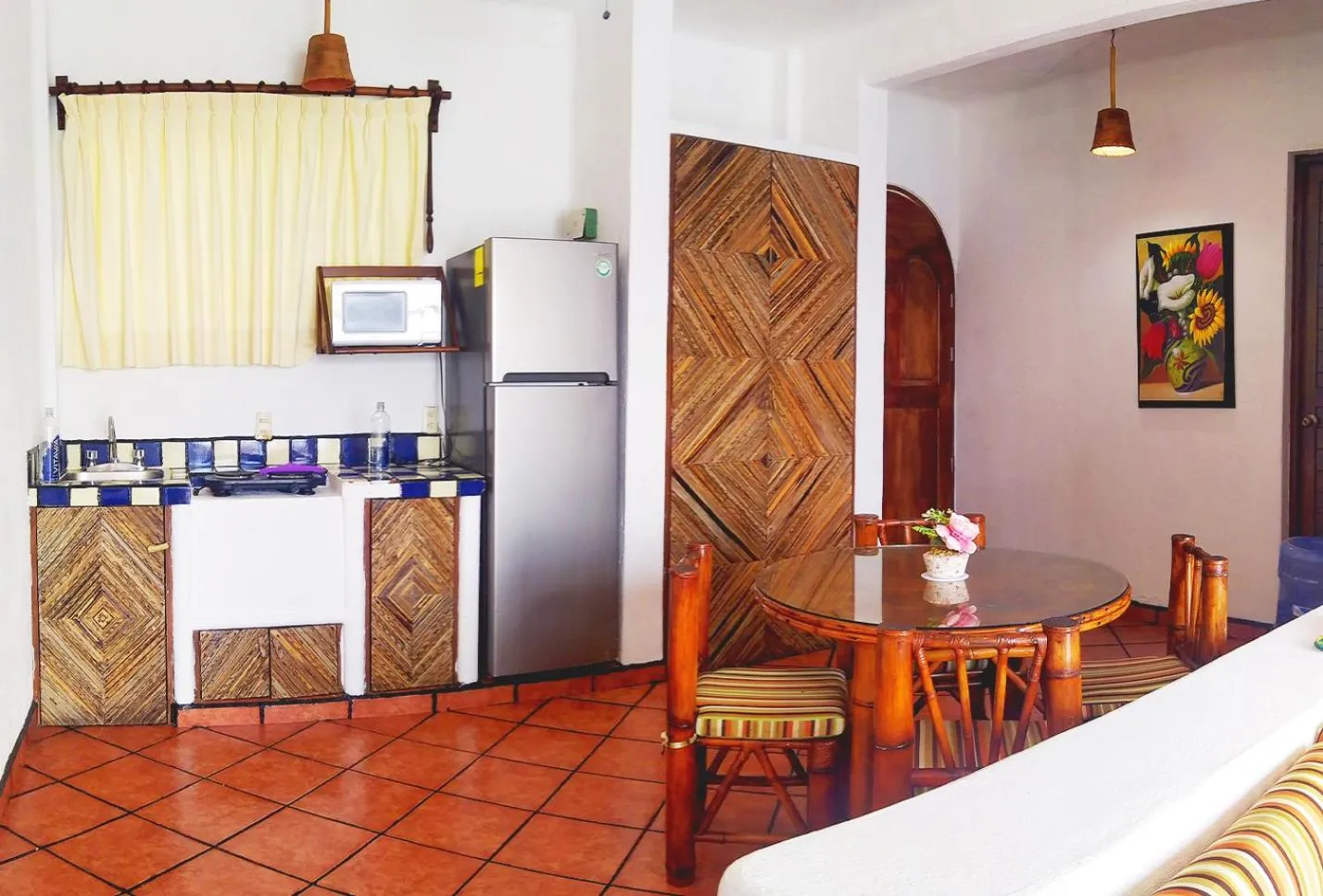 Kitchen or kitchenette in Villas El Morro