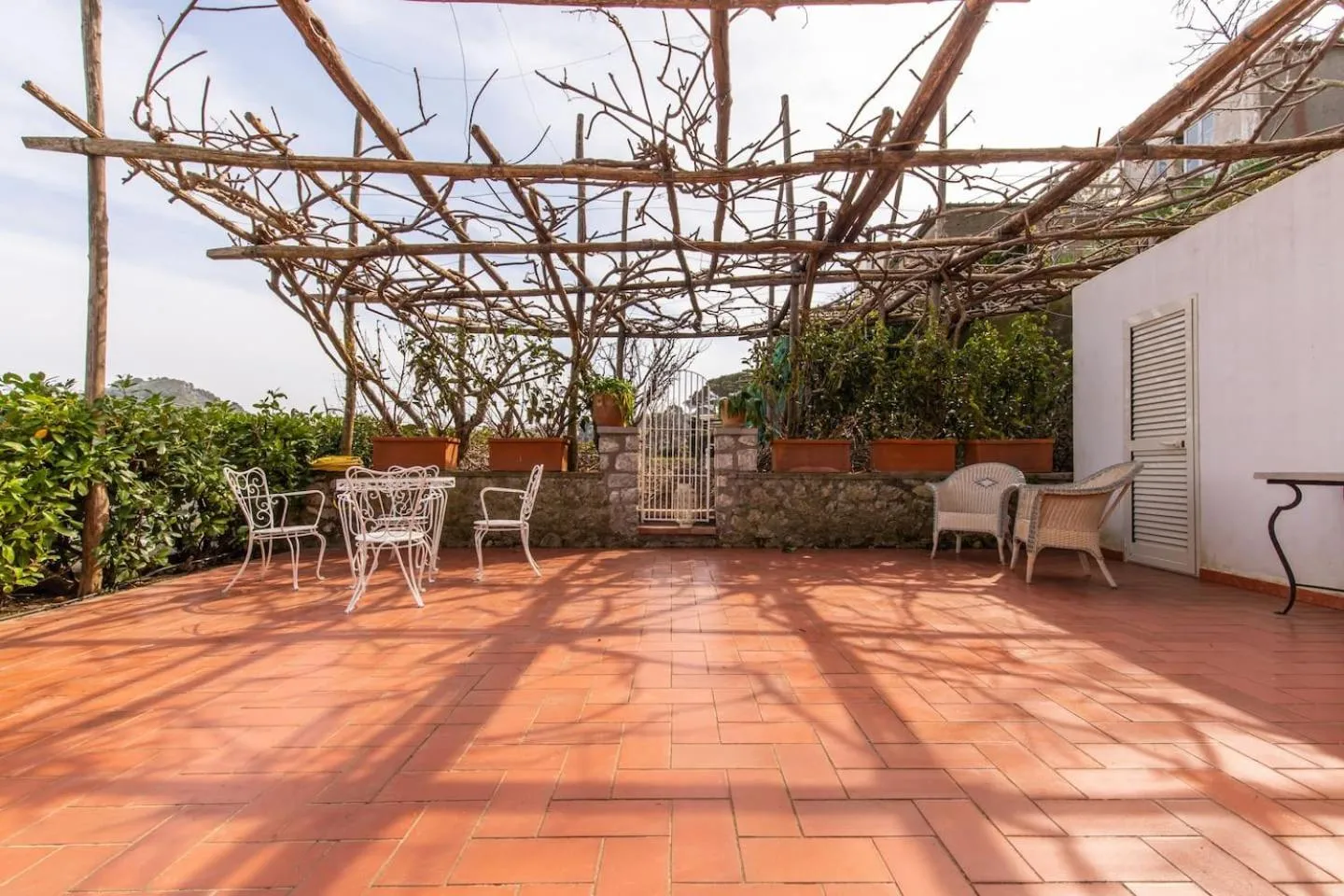 Balcony/Terrace in La Gioiella Capri