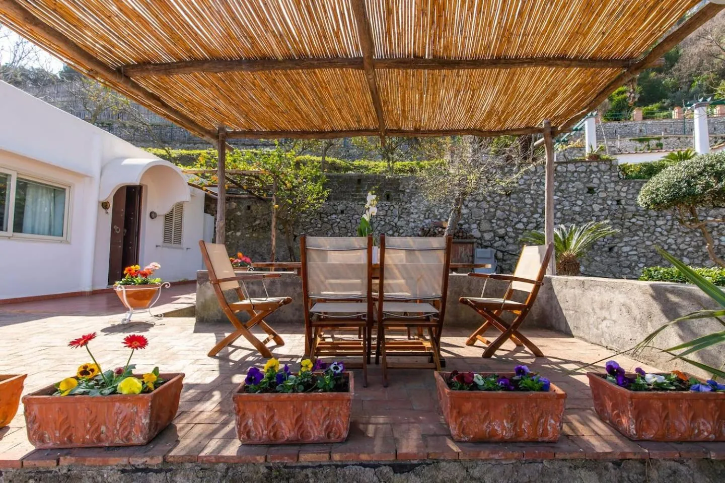 Garden in La Gioiella Capri