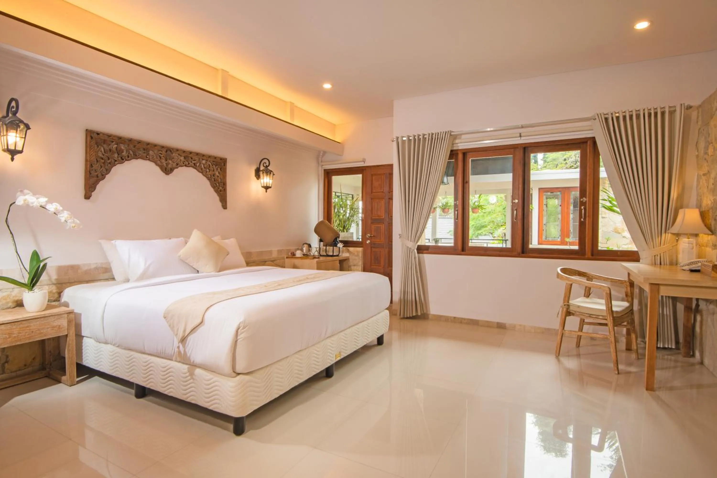 Living room, Bed in Alindra Villas & Spa