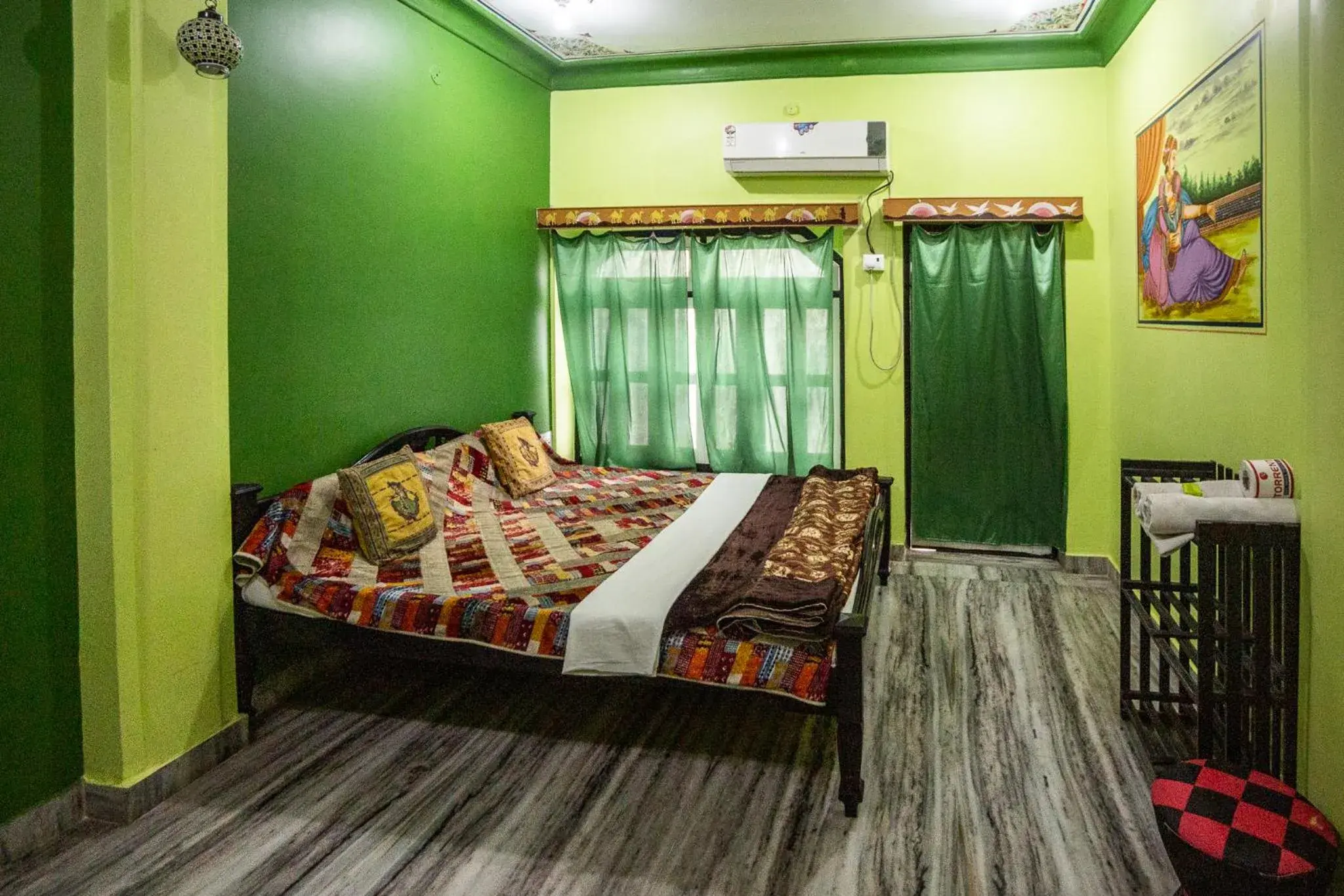 Bed in Hotel Everest Bed in Hotel Everest