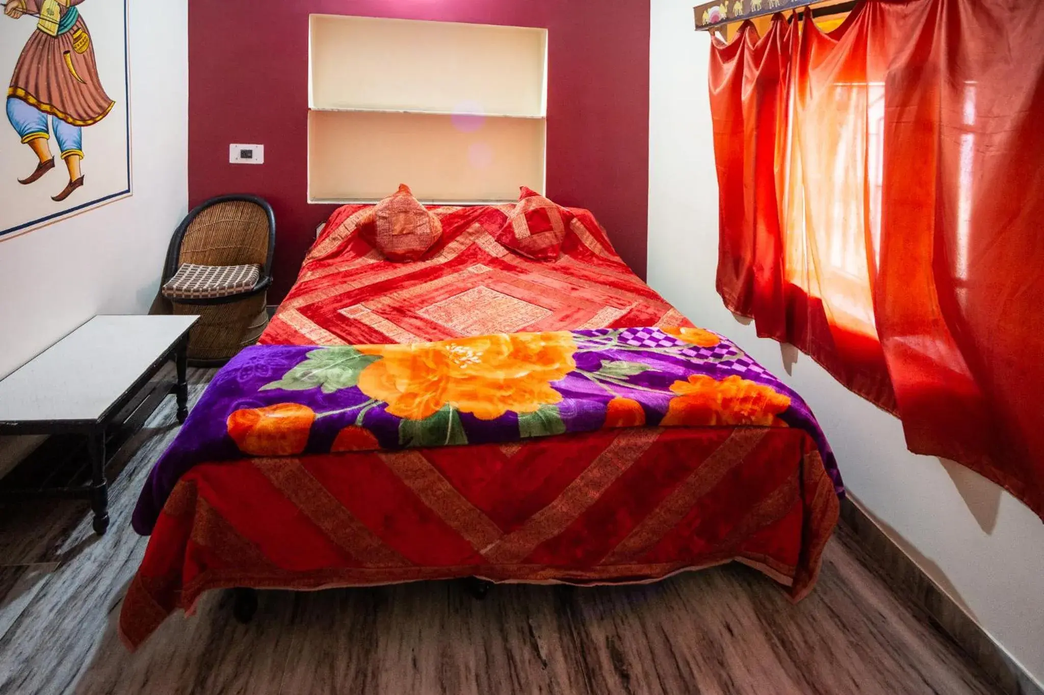 Bed in Hotel Everest Bed in Hotel Everest