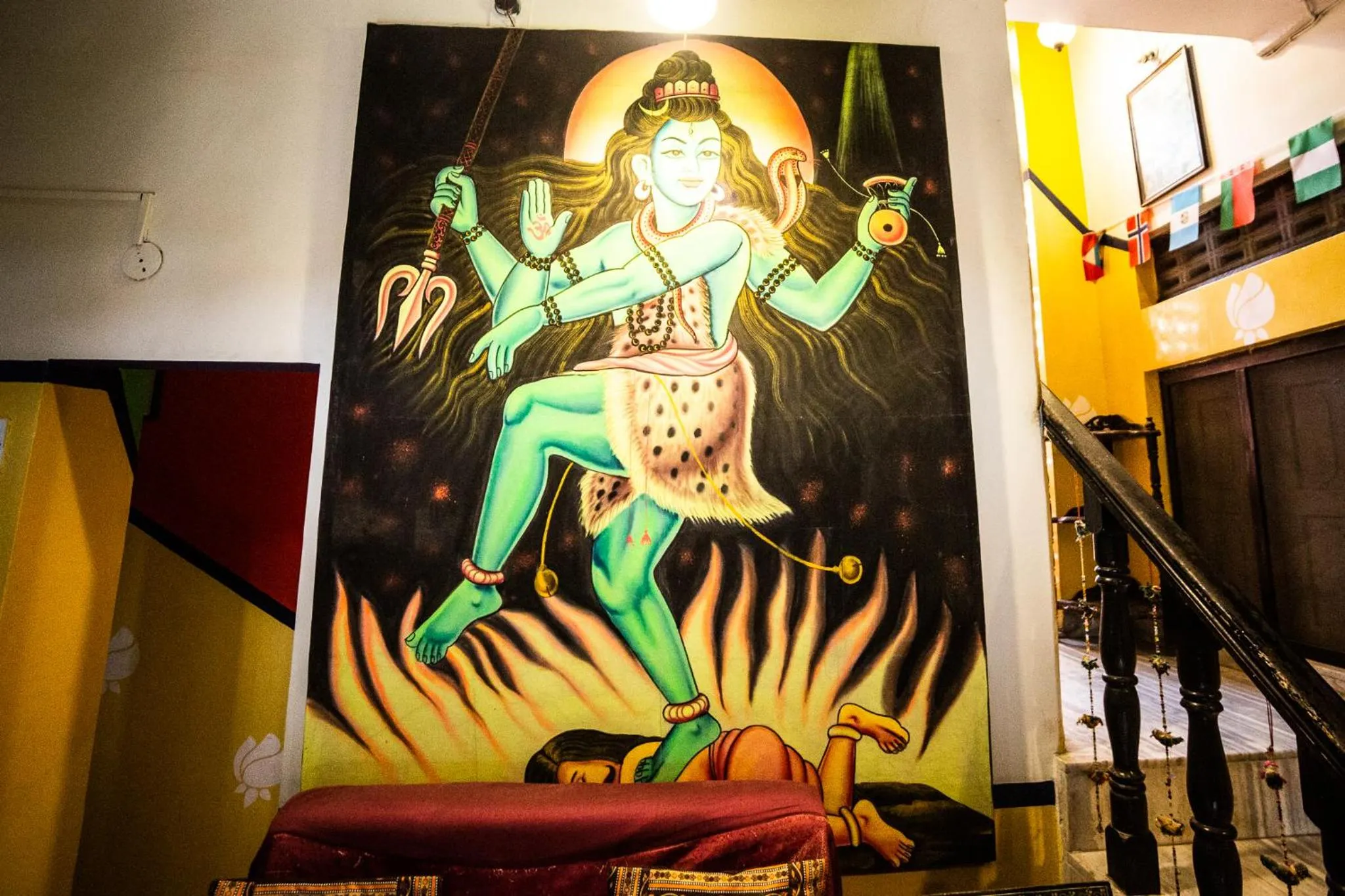 Decorative detail in Hotel Everest