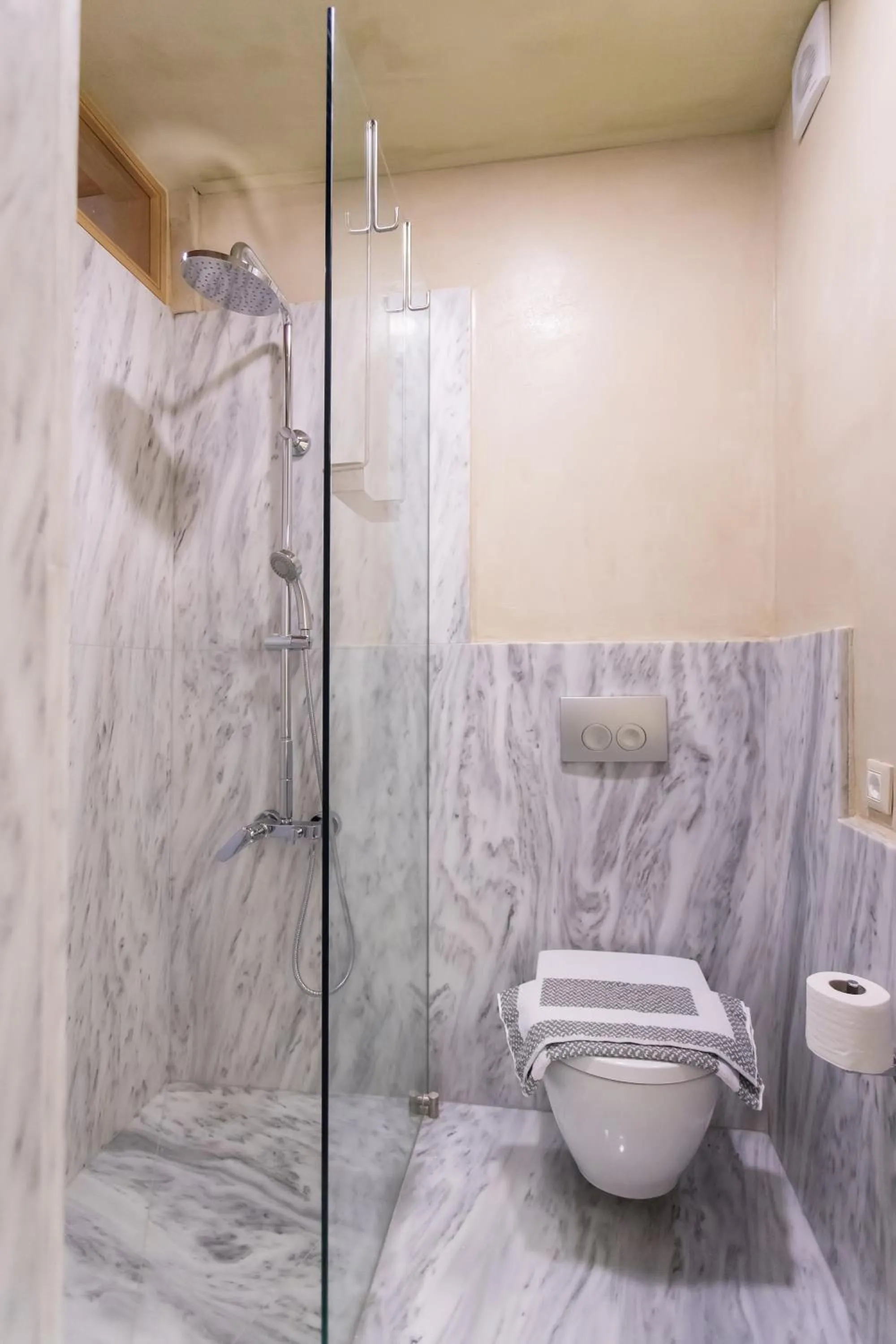 Shower in Polixeny's Suites