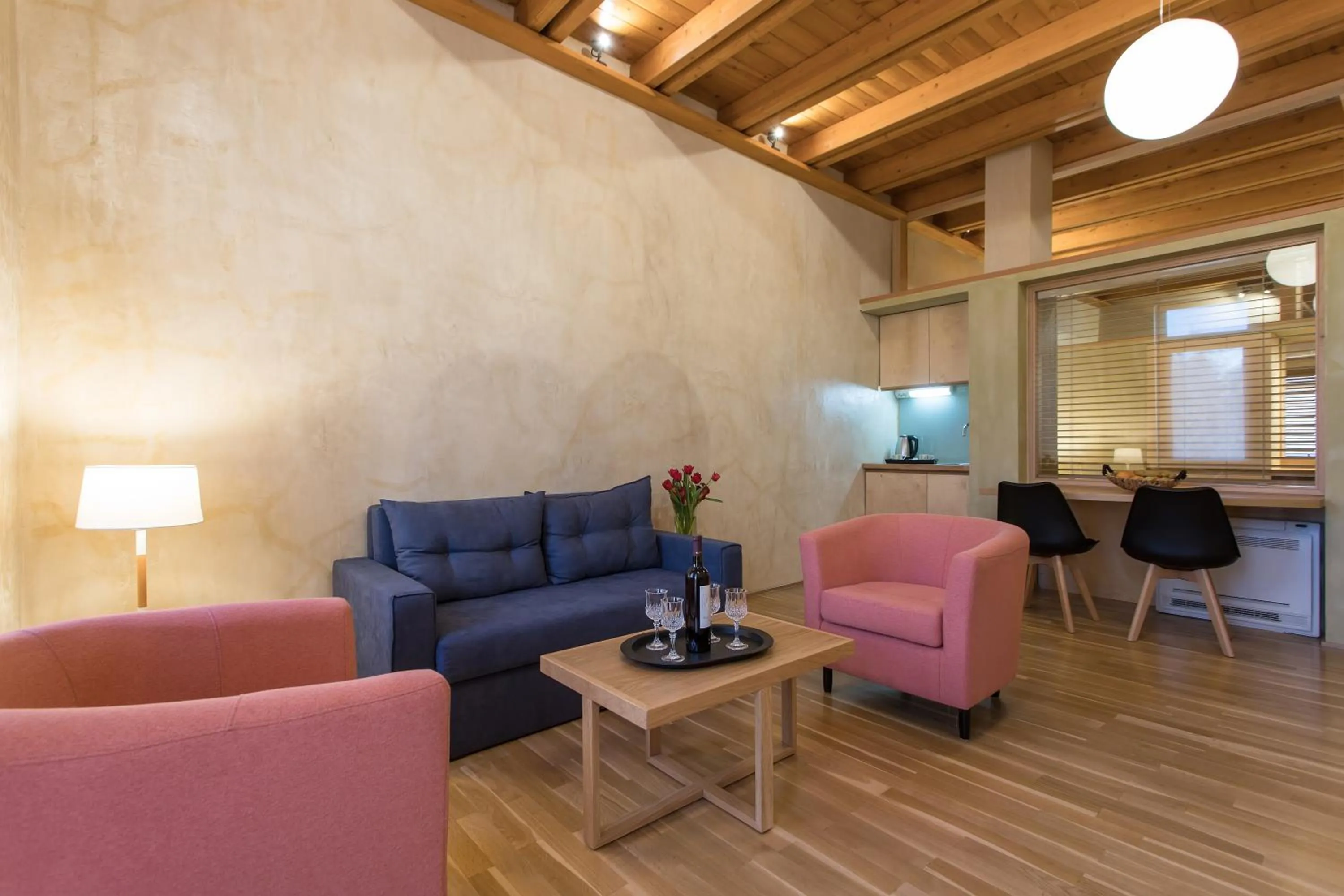 Living room in Polixeny's Suites