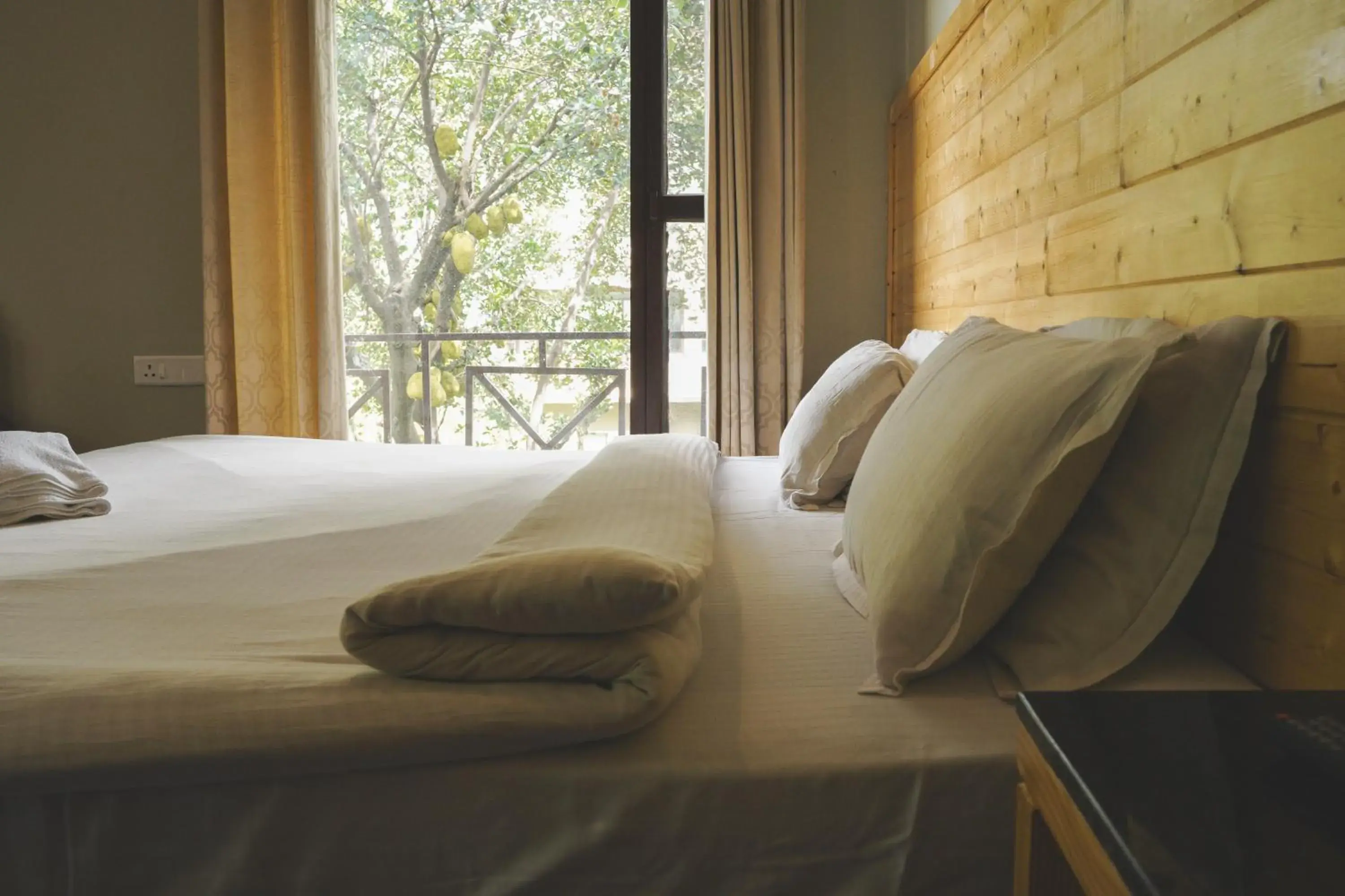 Bed in Swiss Cottage and Spa by Salvus Bed in Swiss Cottage and Spa by Salvus