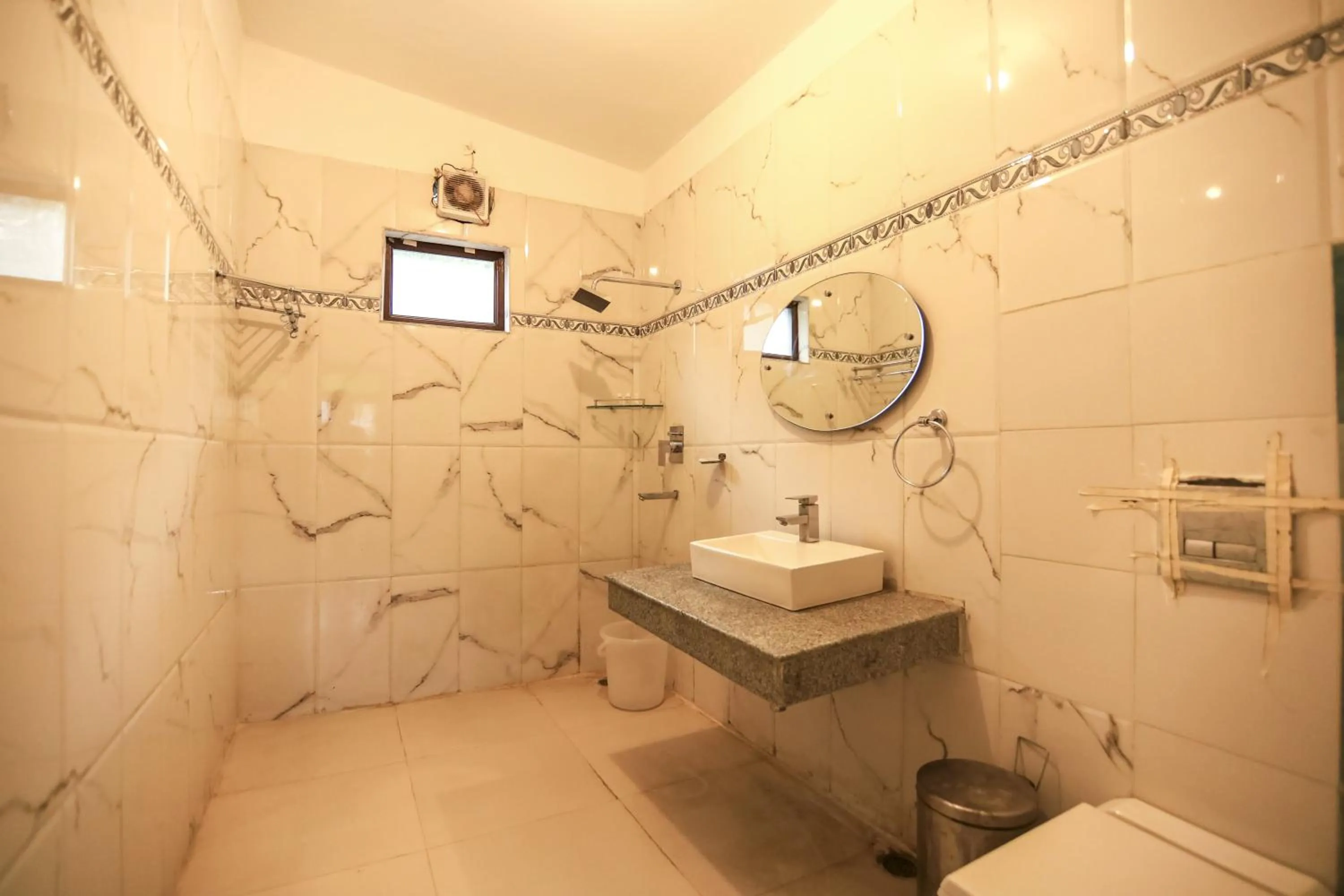 Shower in Swiss Cottage and Spa by Salvus