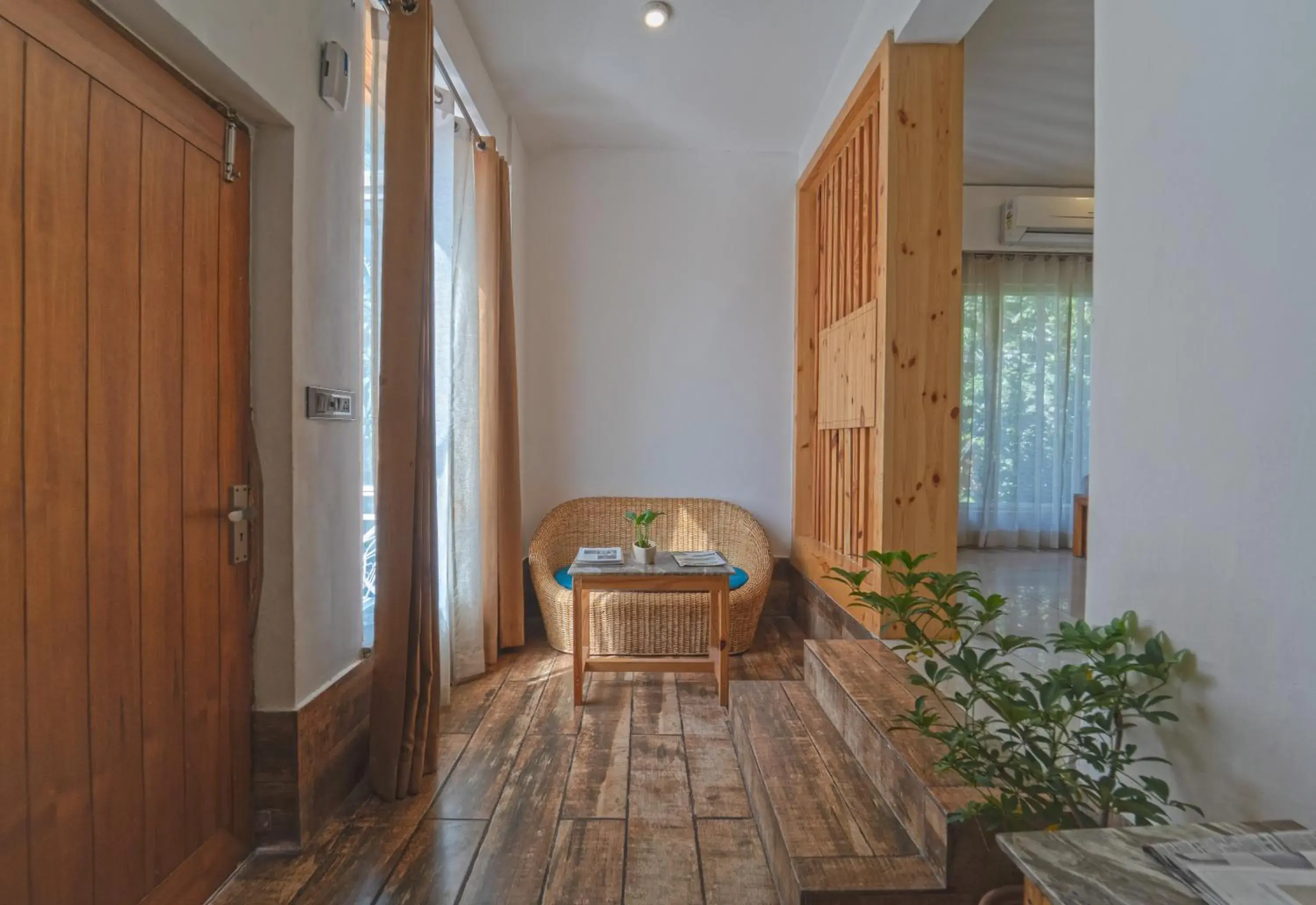 Living room in Swiss Cottage and Spa by Salvus Living room in Swiss Cottage and Spa by Salvus