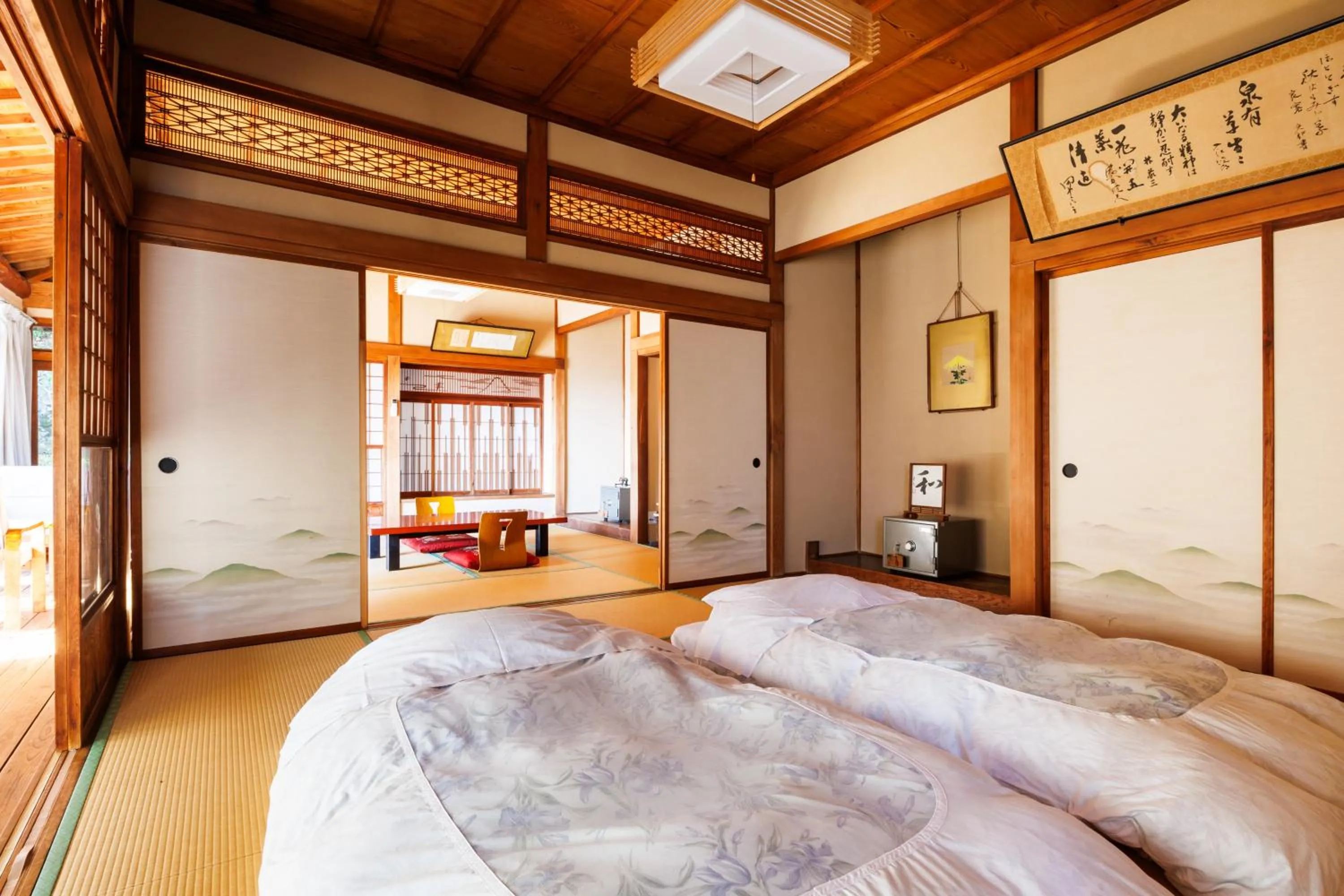 Bed in Shukubo Komadori-Sanso