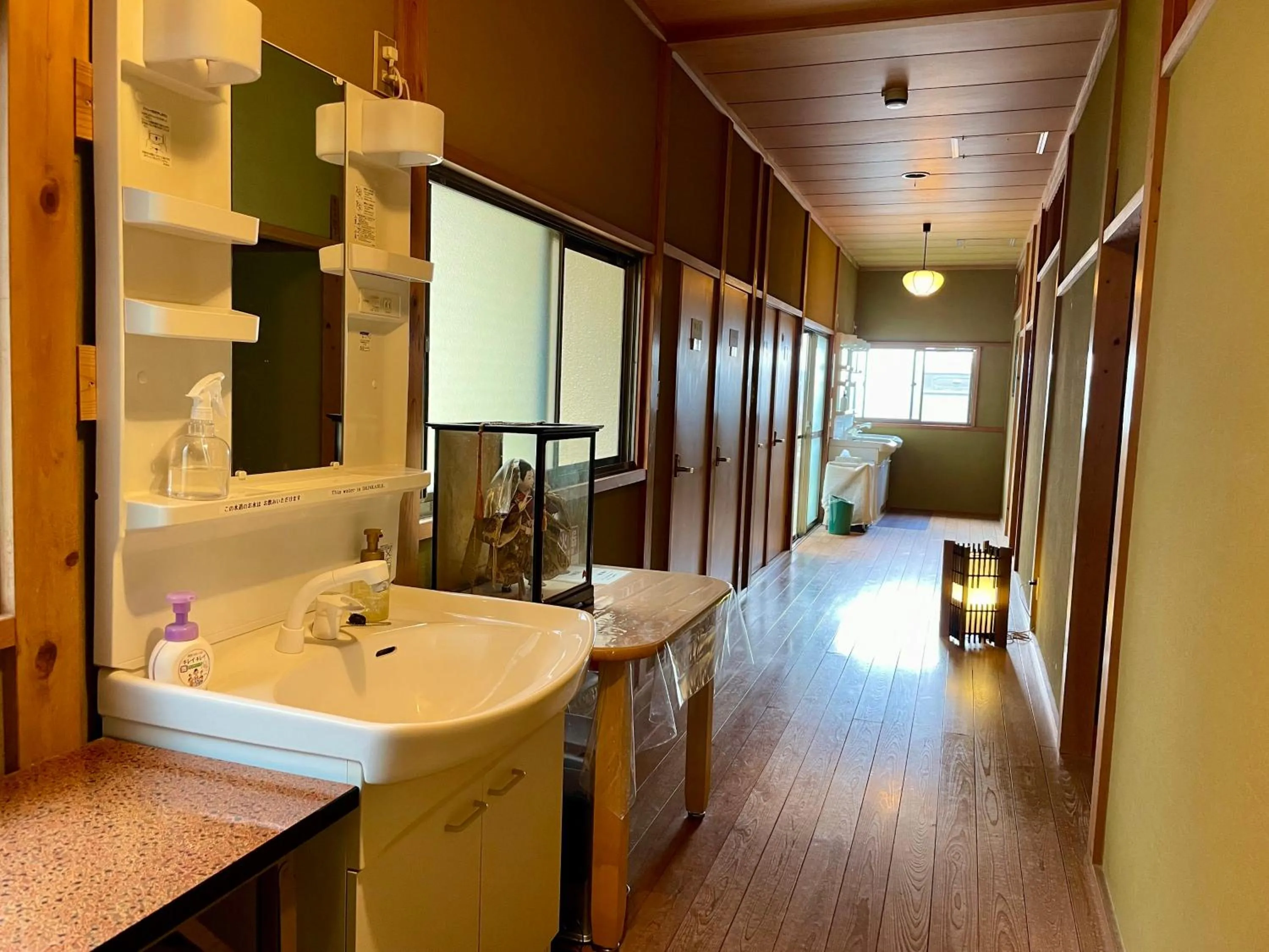 Area and facilities in Shukubo Komadori-Sanso