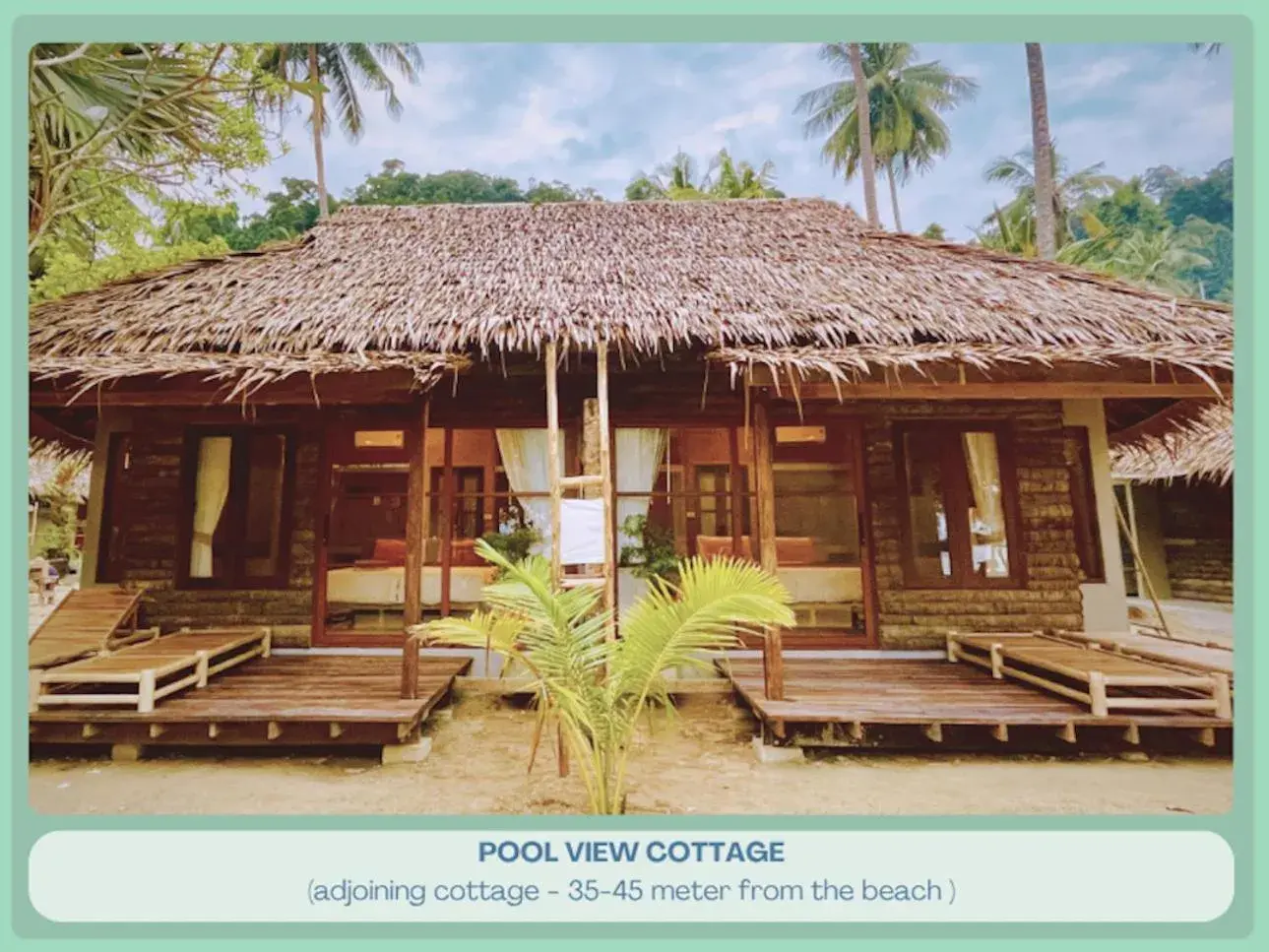 Pool View Bungalow - Adjoining in Coco Cottage Pool View Bungalow - Adjoining in Coco Cottage
