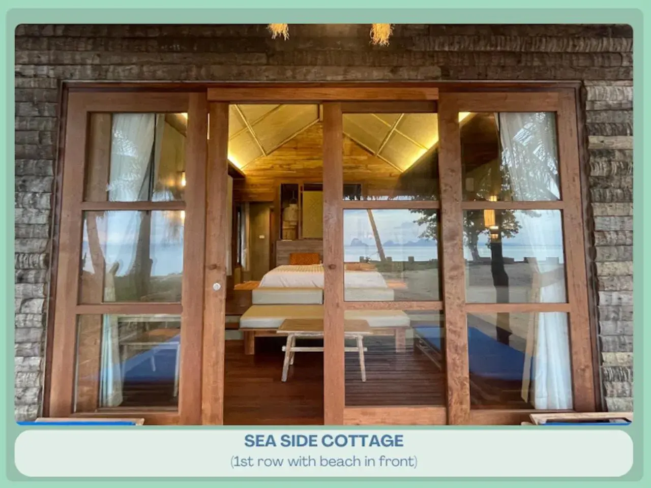 Deluxe Bungalow - Beach Front in Coco Cottage Deluxe Bungalow - Beach Front in Coco Cottage