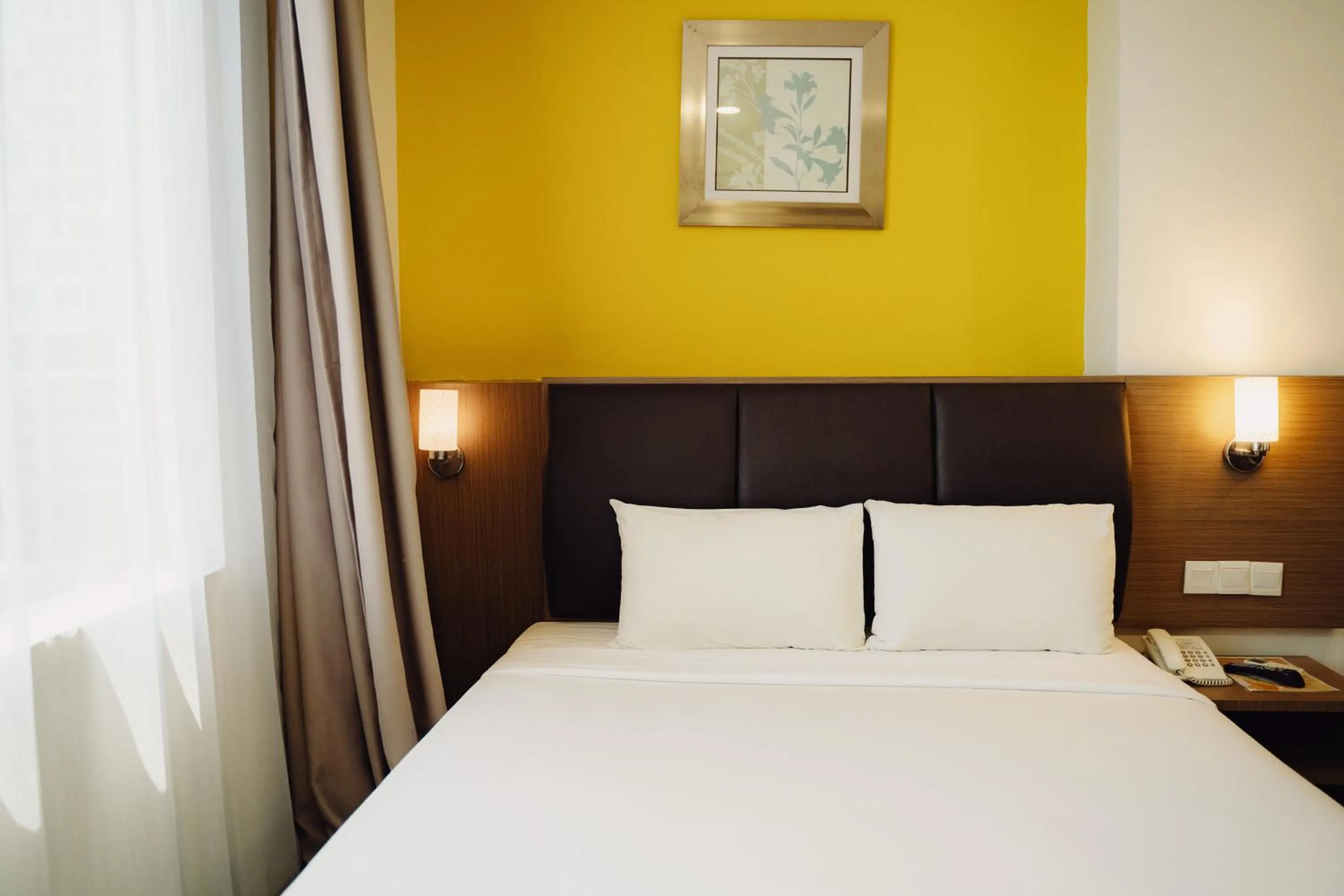 Bed in Hotel Sentral Melaka @ City Centre