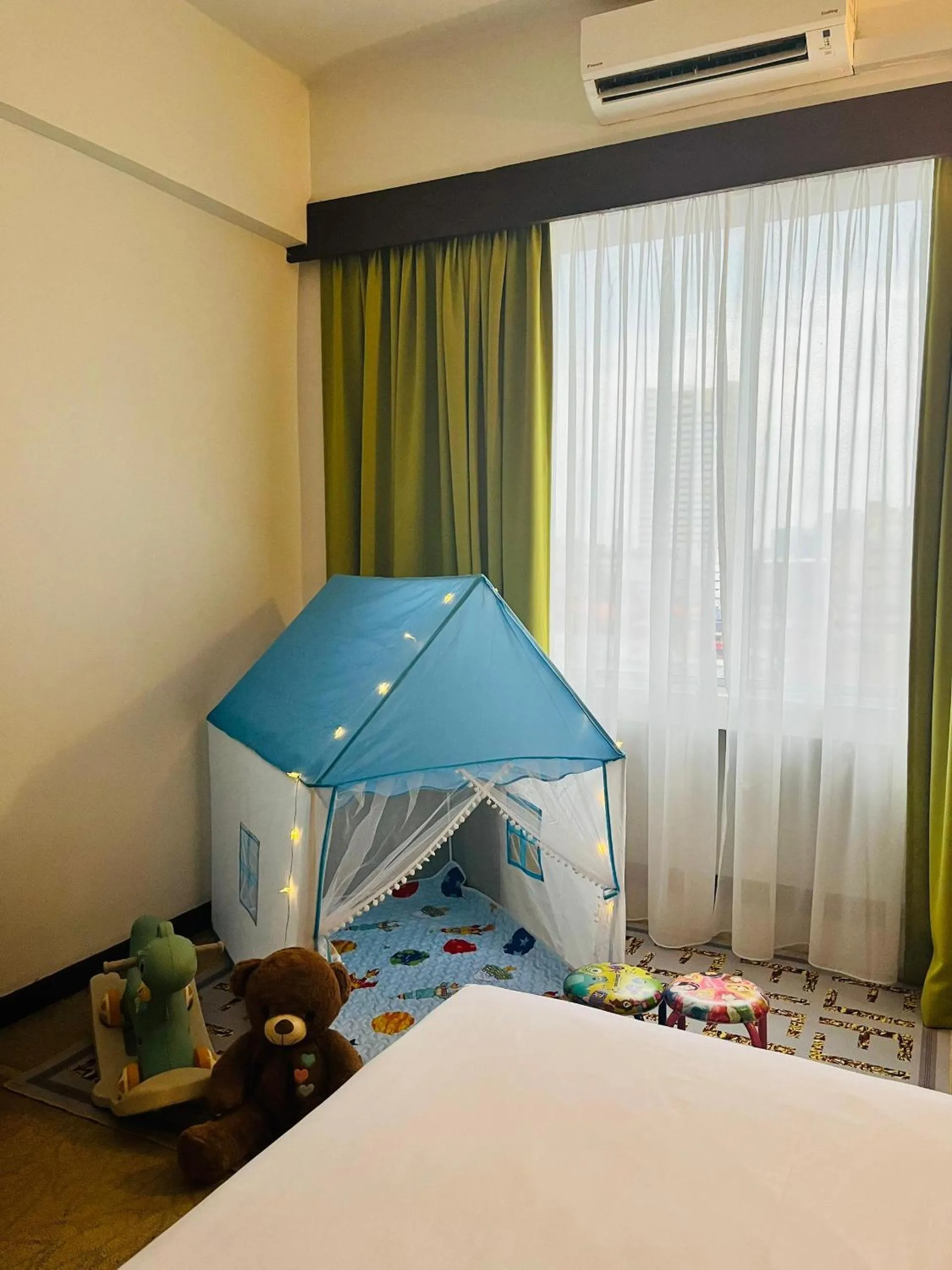 Bed in Hotel Sentral Melaka @ City Centre