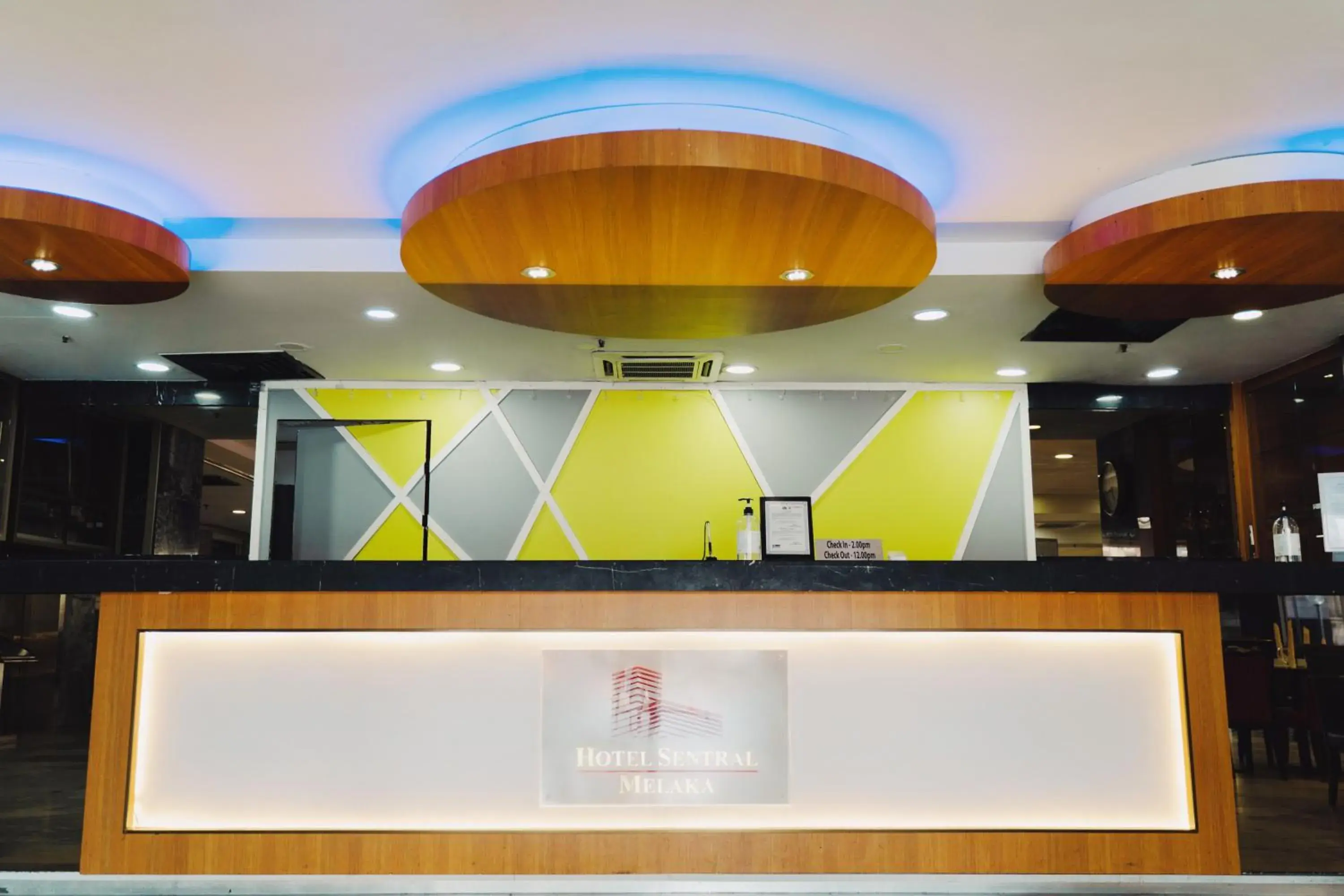 Lobby or reception in Hotel Sentral Melaka @ City Centre Lobby or reception in Hotel Sentral Melaka @ City Centre