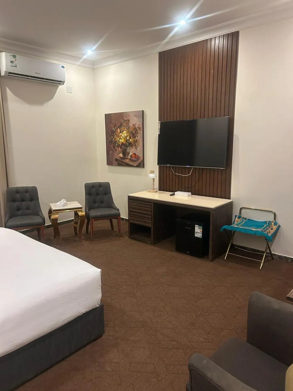 Bed in Aseel Hotel Apartment