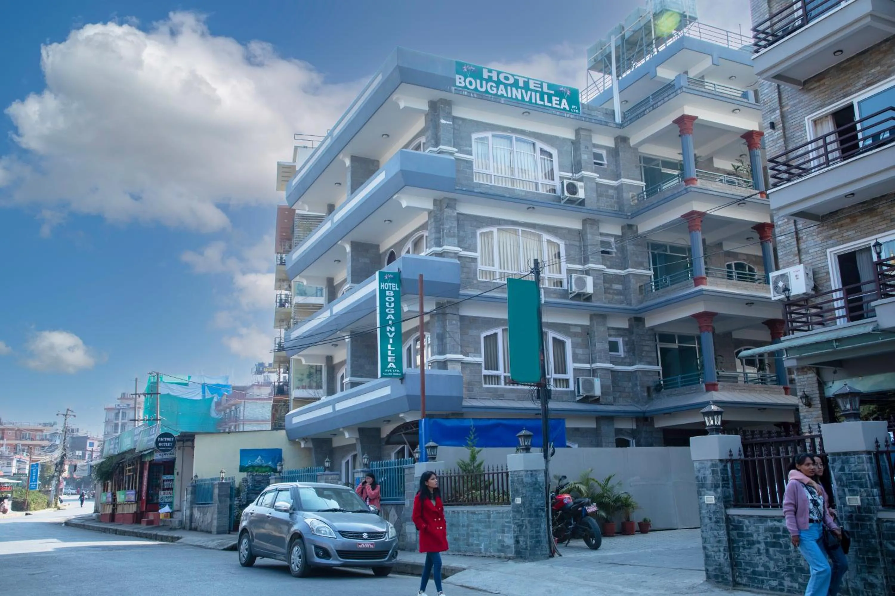 Property building in Hotel Bougainvillea