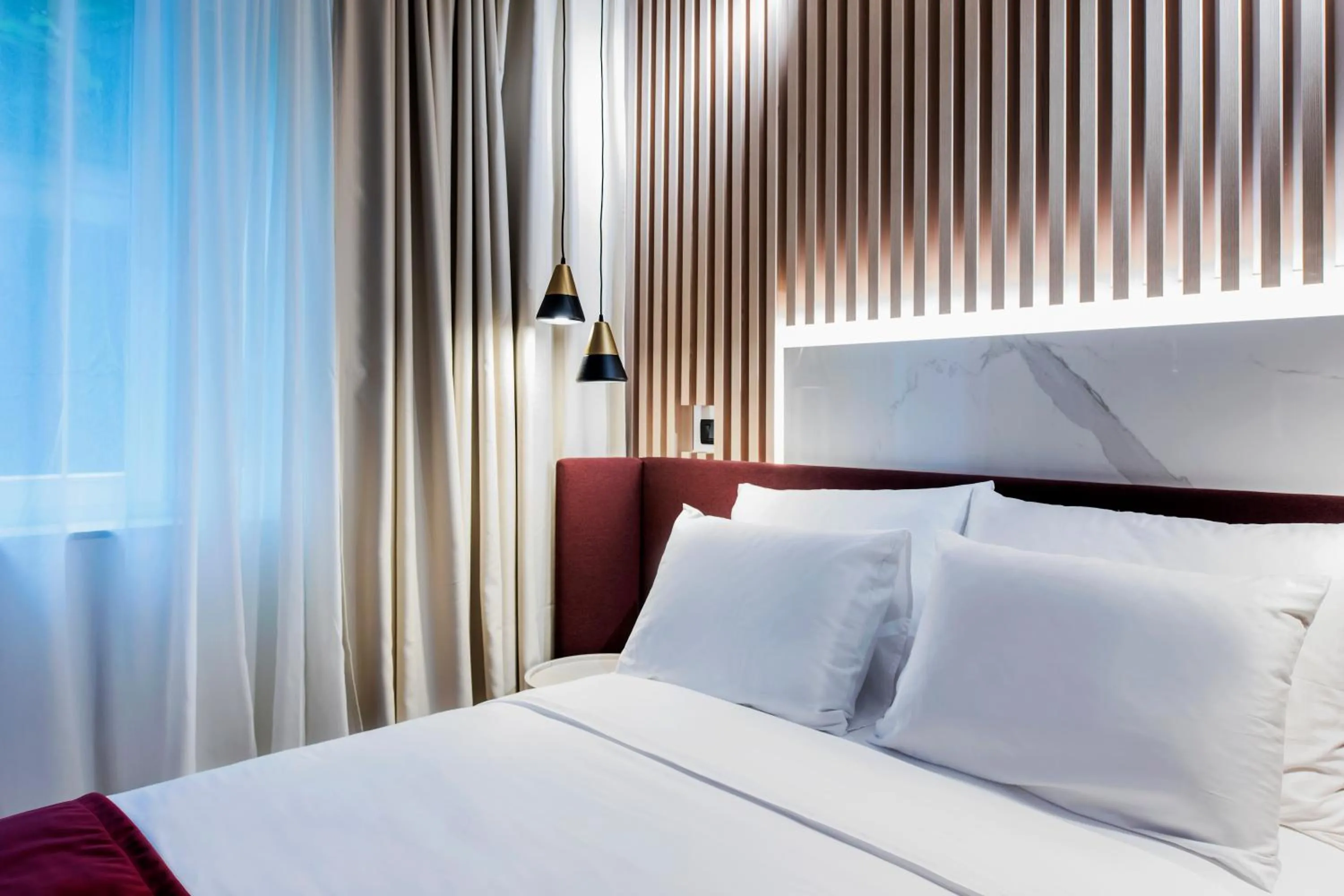 Bed in Pod Zidom Rooms