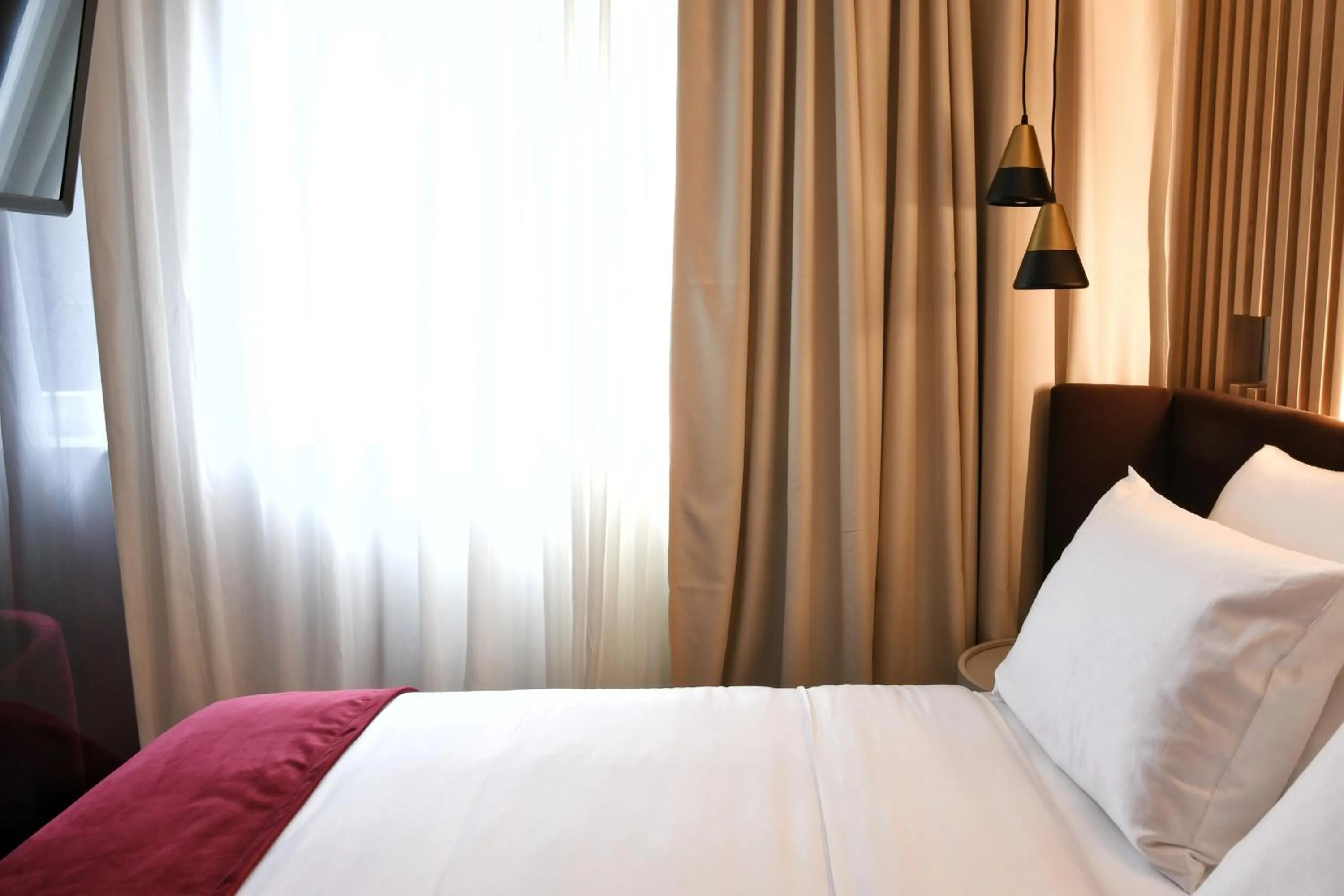 Bed in Pod Zidom Rooms