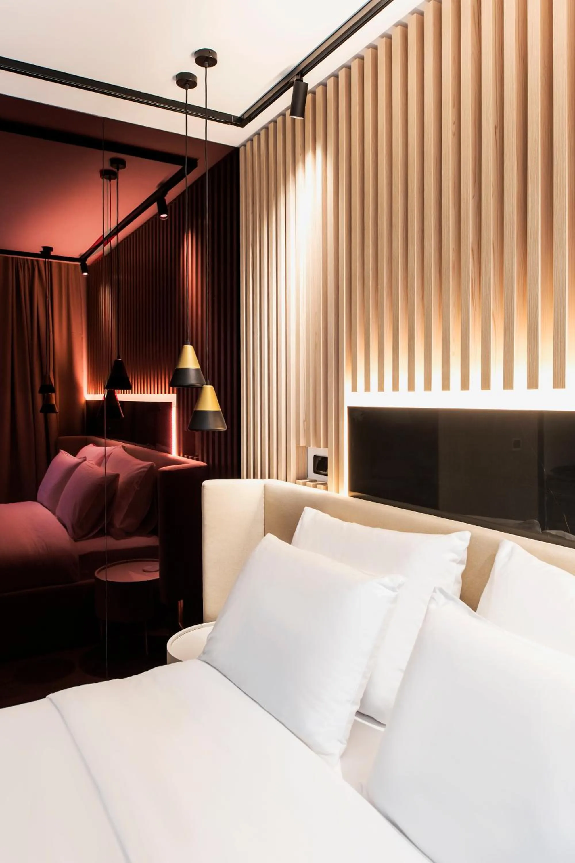 Bed in Pod Zidom Rooms