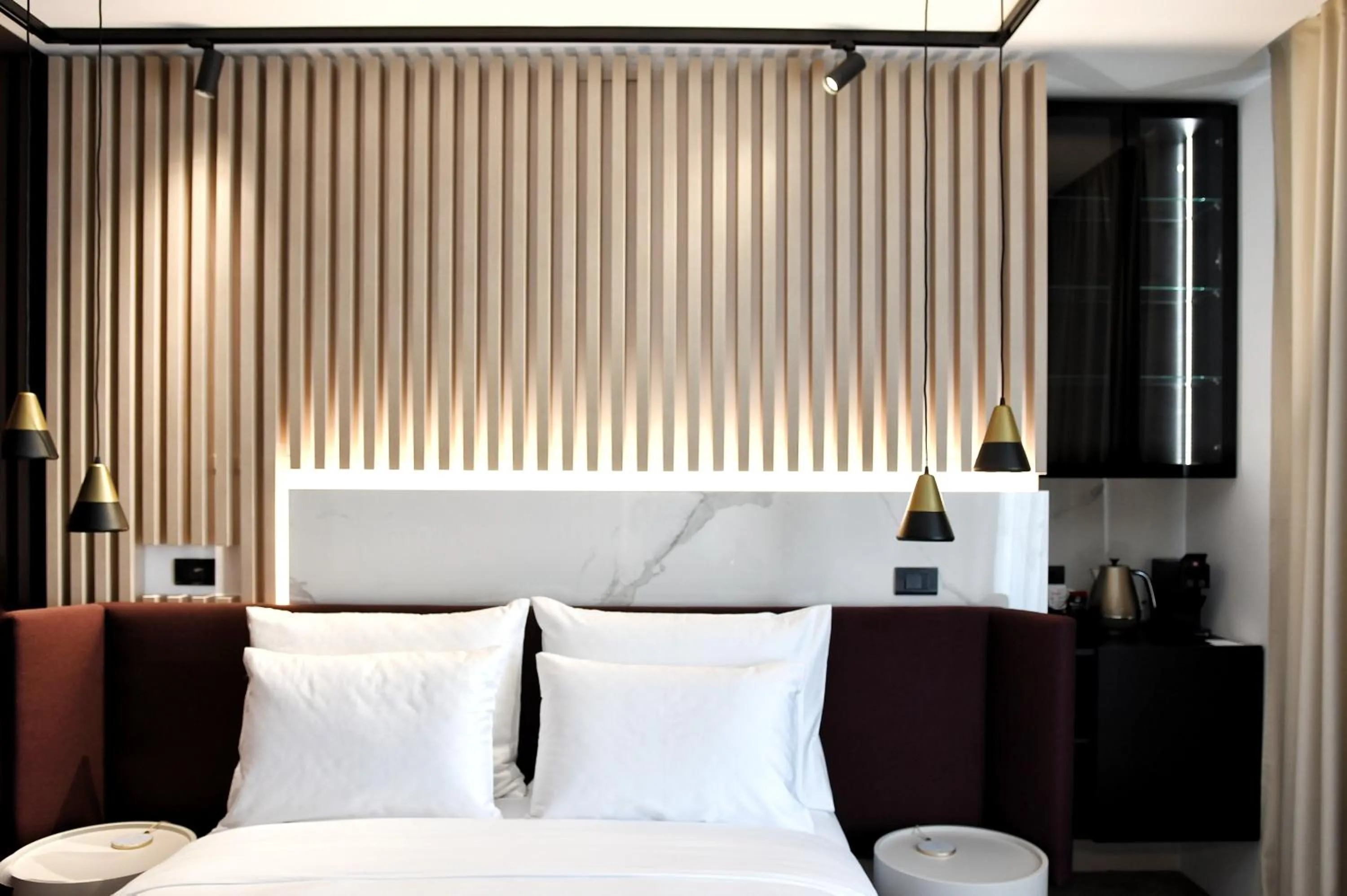 Bed in Pod Zidom Rooms