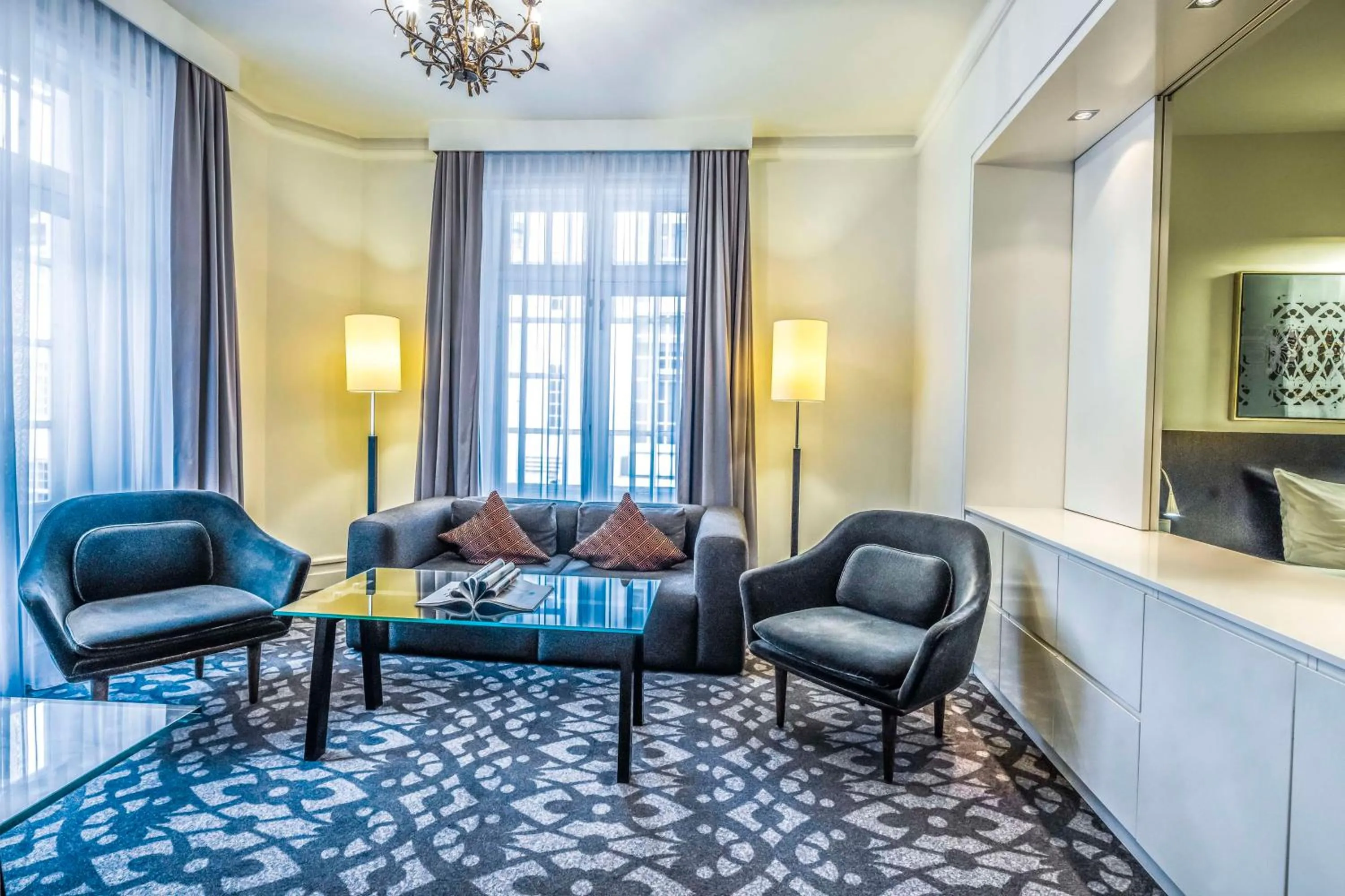 Bedroom in Scandic Palace Hotel