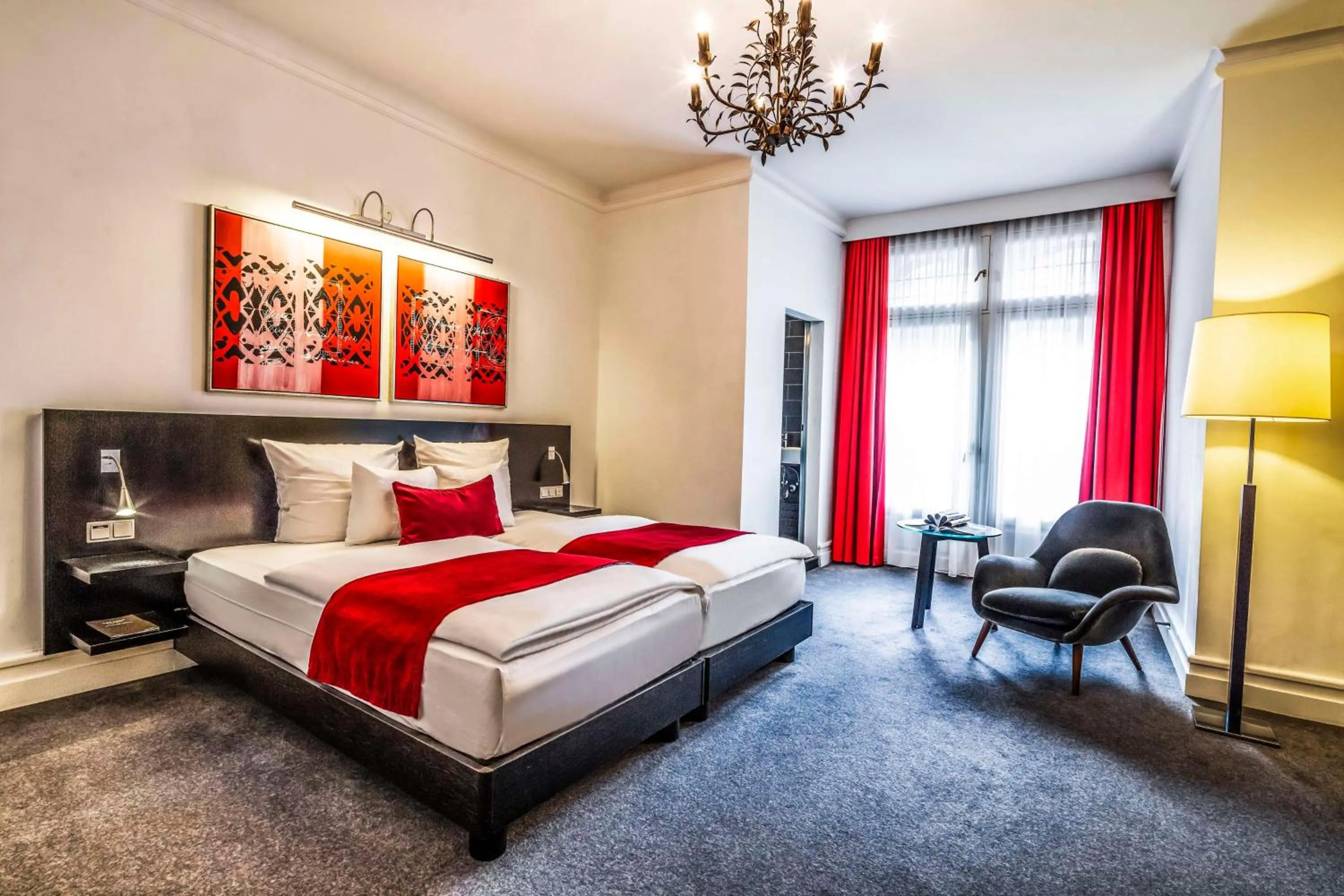 Bedroom, Bed in Scandic Palace Hotel