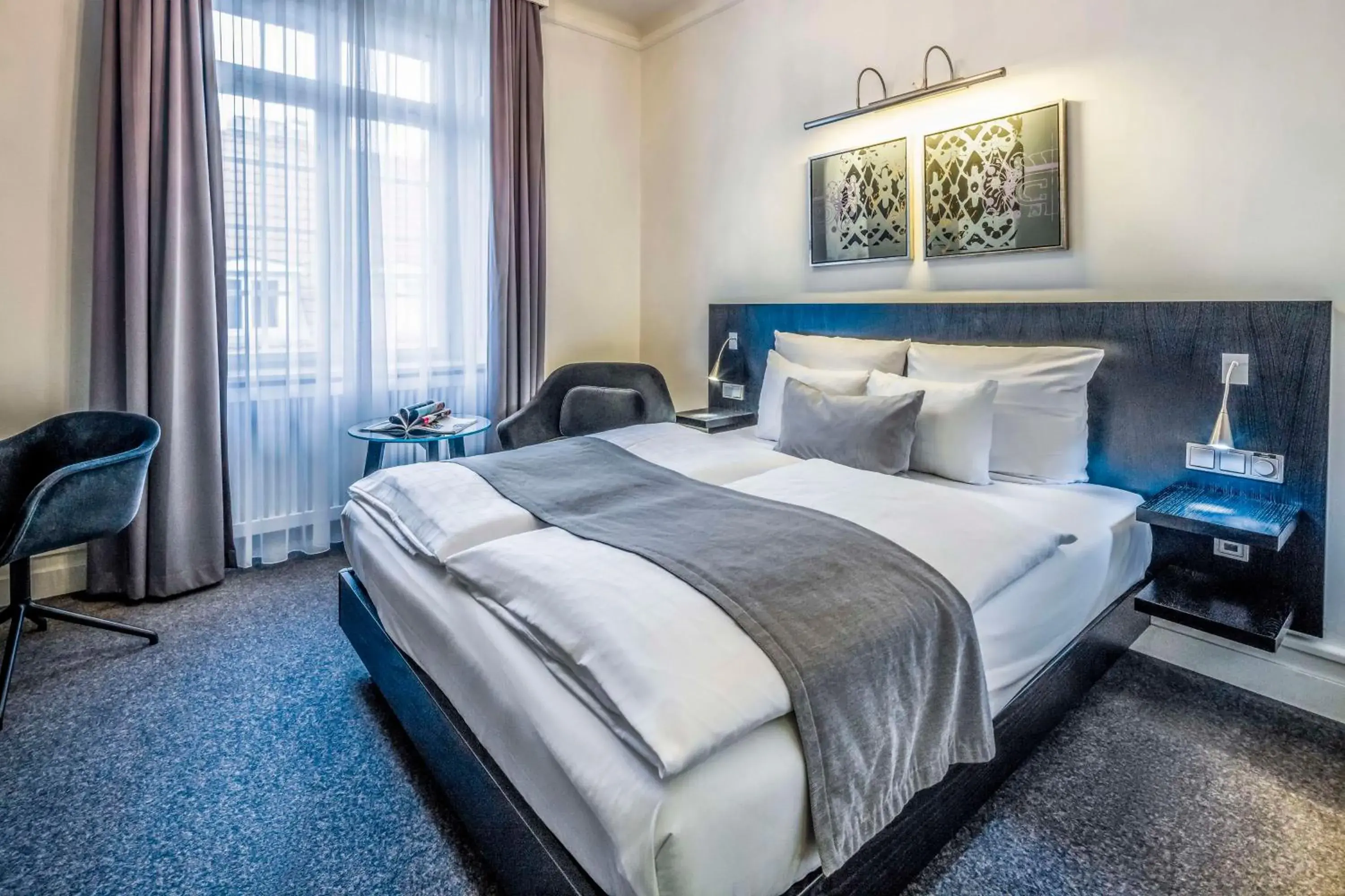 Bedroom, Bed in Scandic Palace Hotel Bedroom, Bed in Scandic Palace Hotel