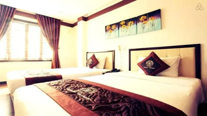 Bed in Brown Bean 2 Hotel Bed in Brown Bean 2 Hotel