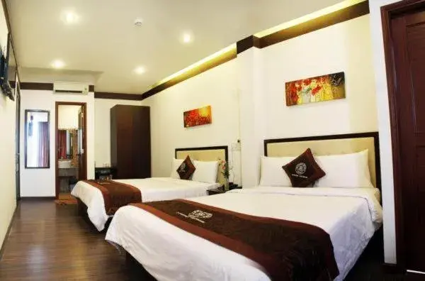 Bed in Brown Bean 2 Hotel Bed in Brown Bean 2 Hotel