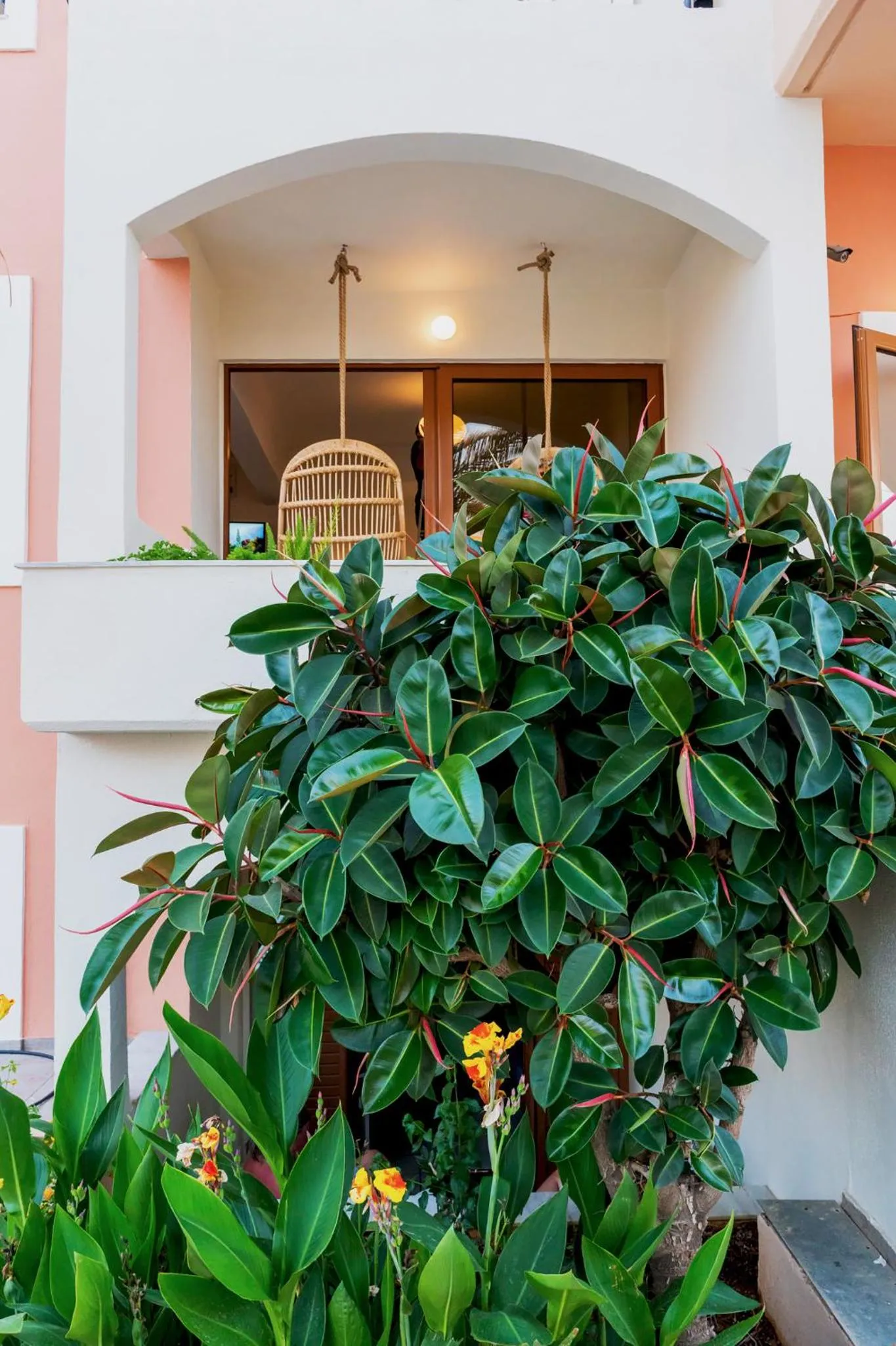 Balcony/Terrace in Aristea Hotel