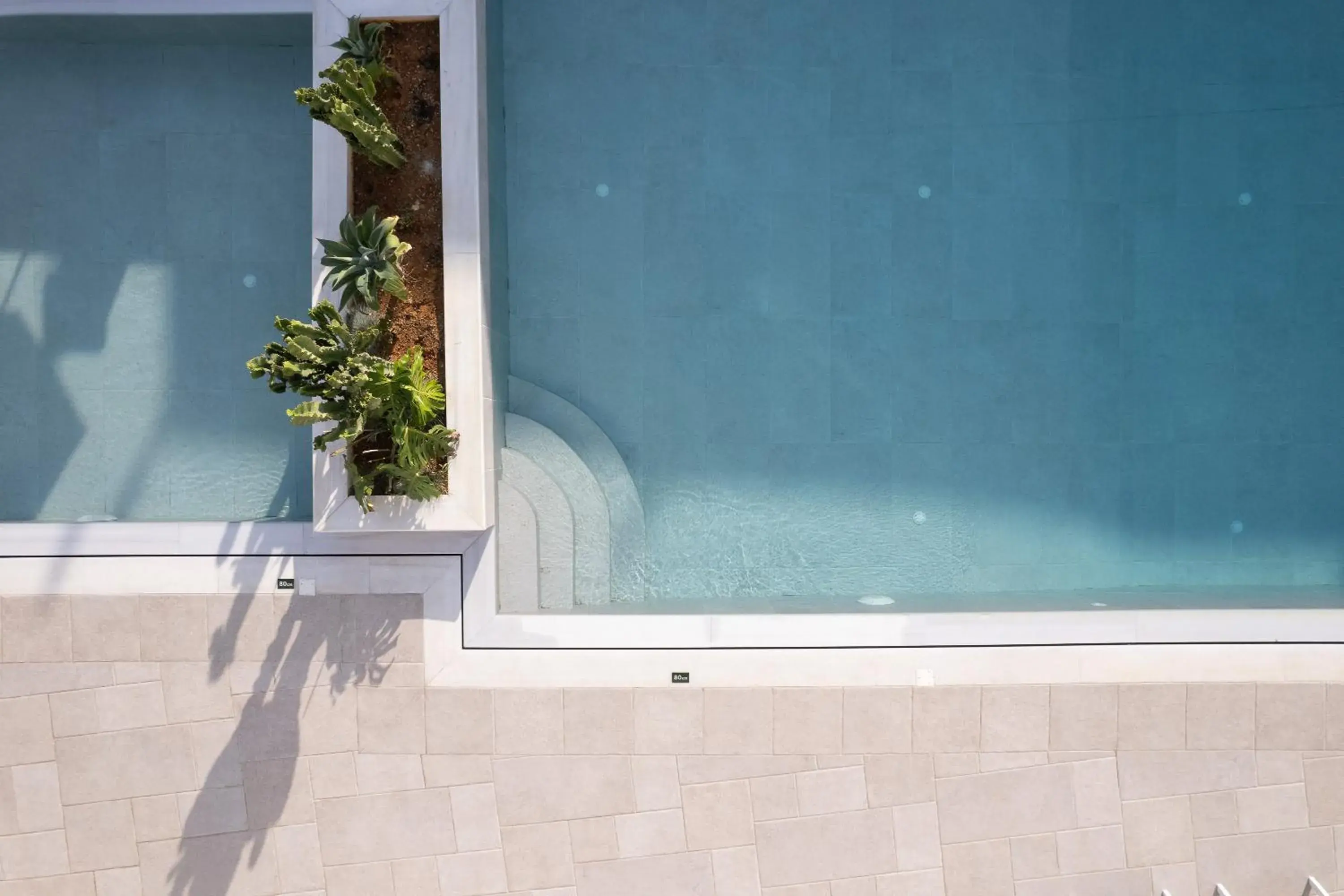 Pool view in Aristea Hotel Pool view in Aristea Hotel