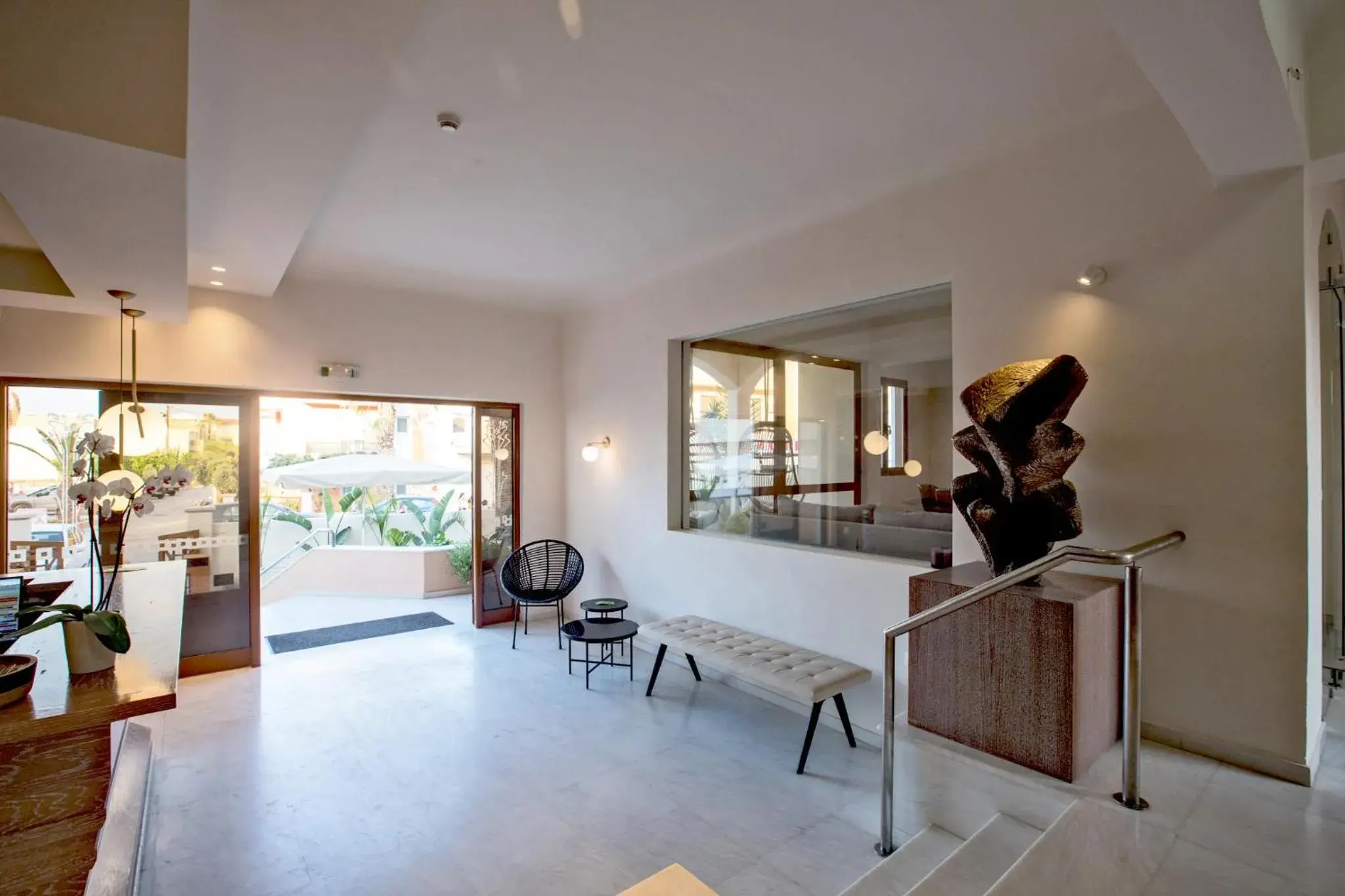 Lobby or reception in Aristea Hotel Lobby or reception in Aristea Hotel