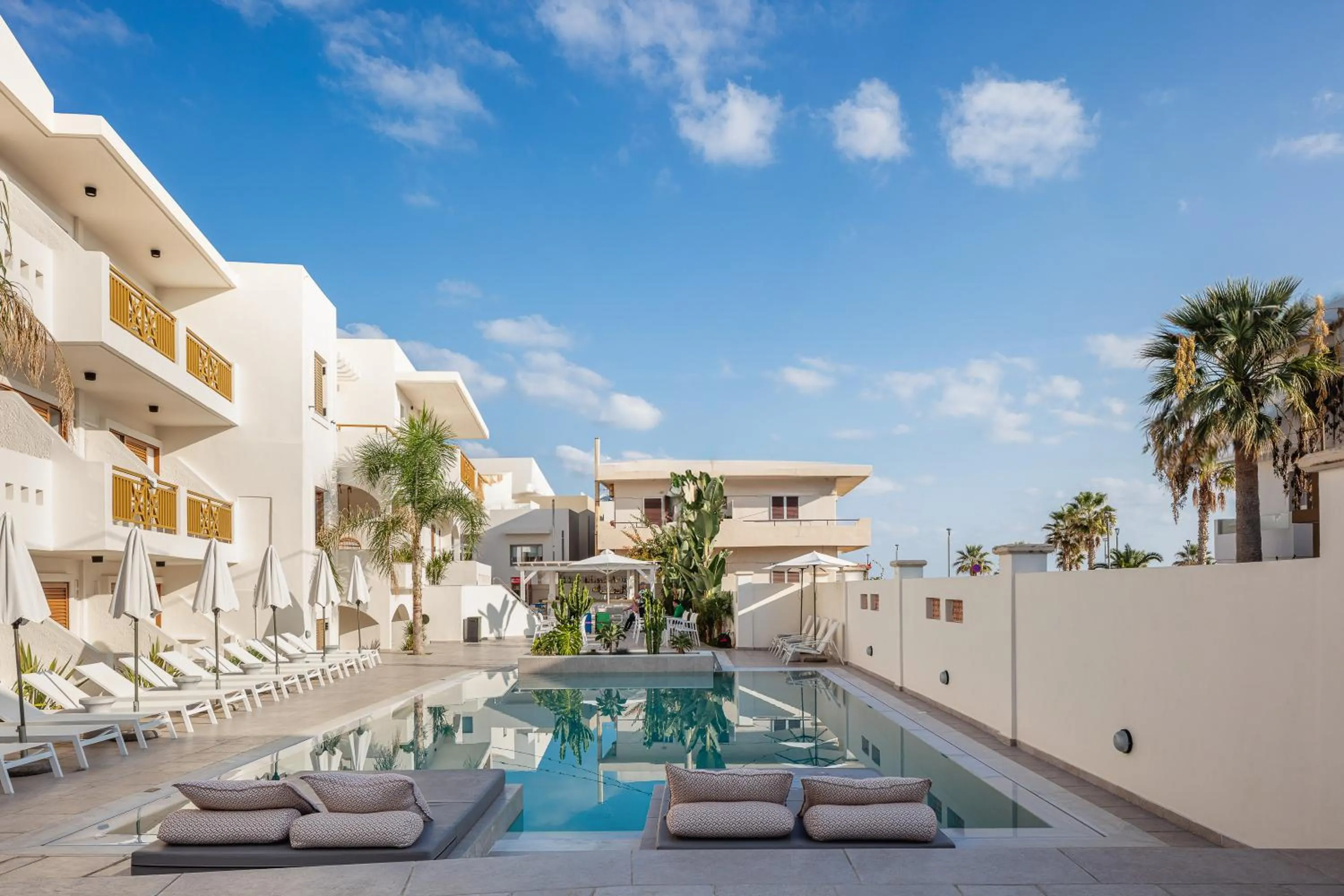 Balcony/Terrace in Aristea Hotel