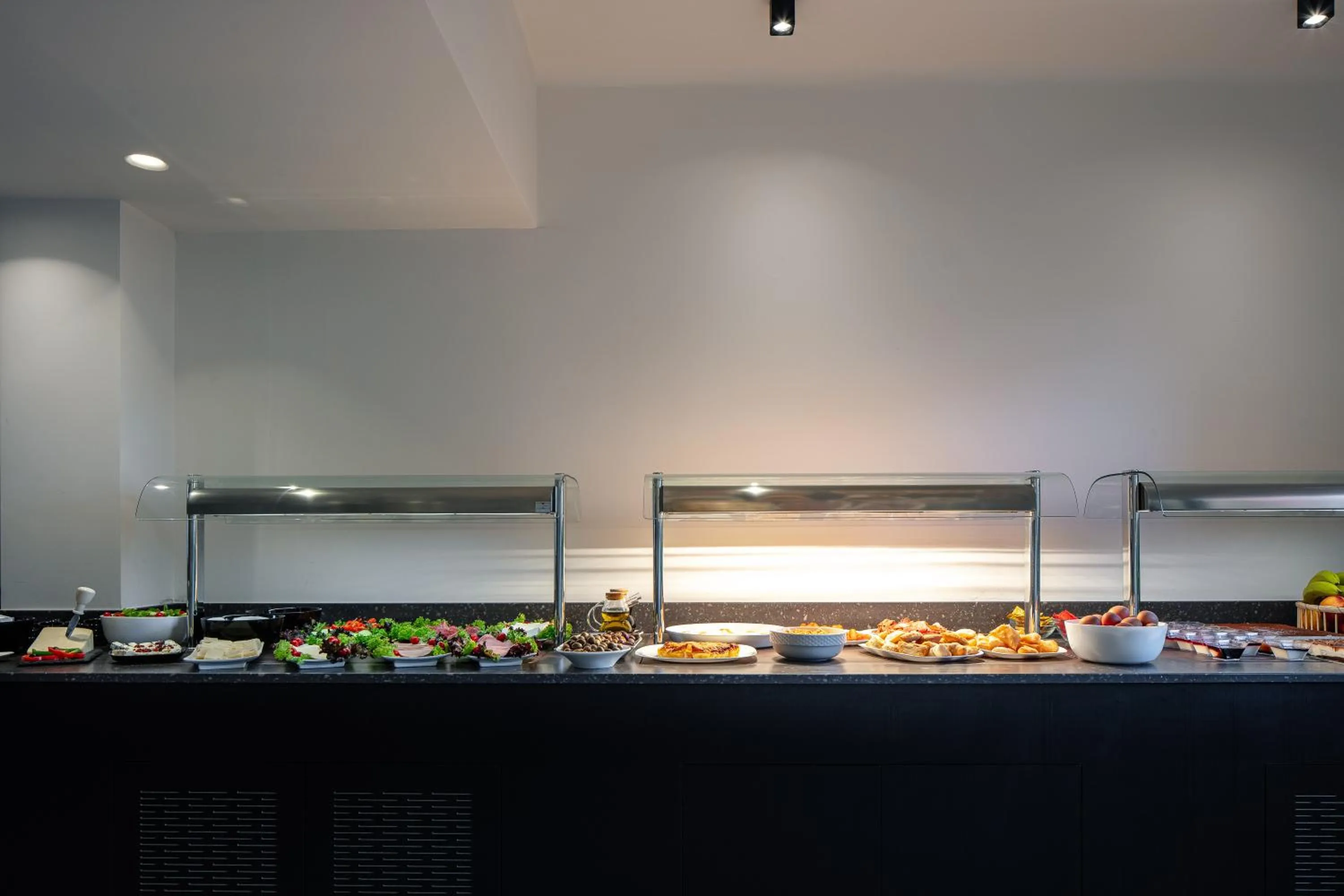 Buffet breakfast in Aristea Hotel