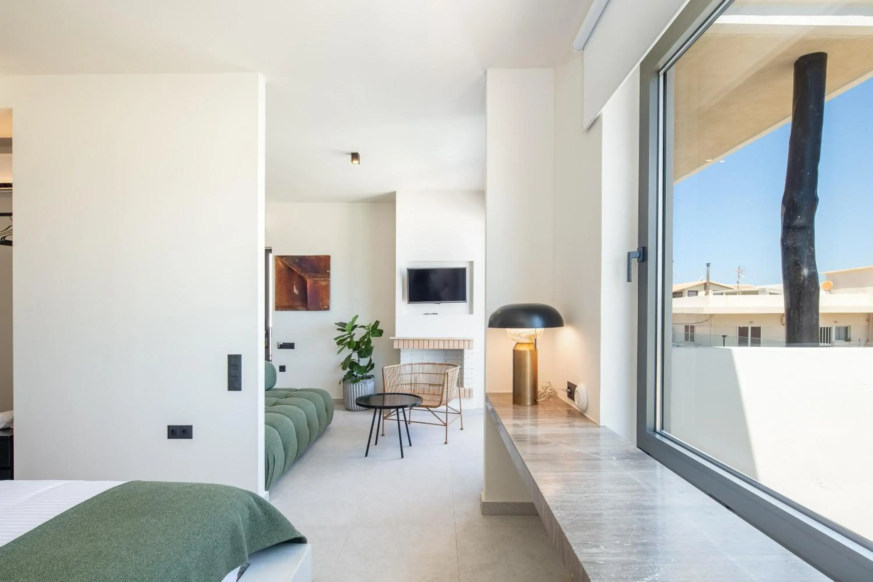 Living room in Aristea Hotel Living room in Aristea Hotel