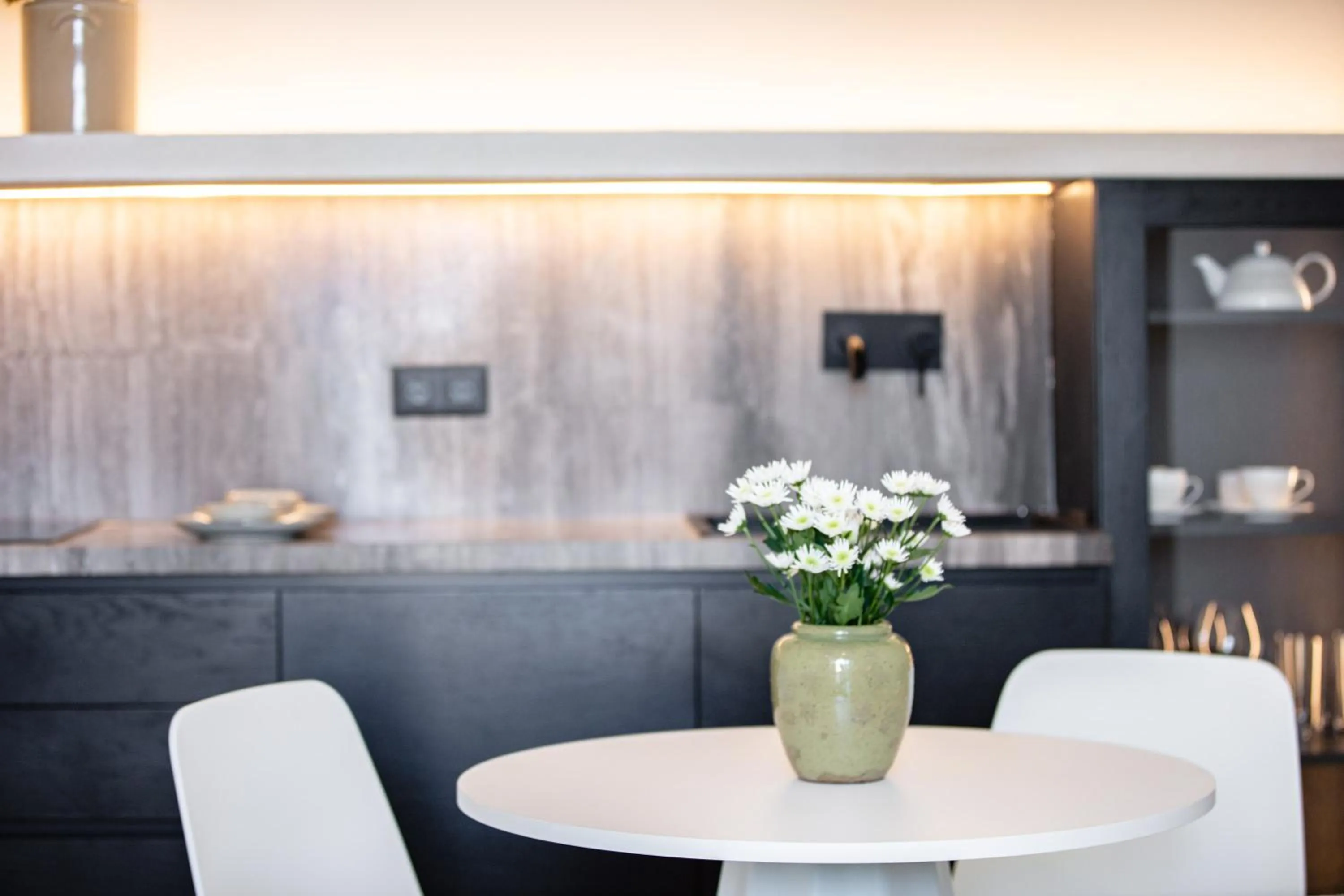 Dining area in Aristea Hotel