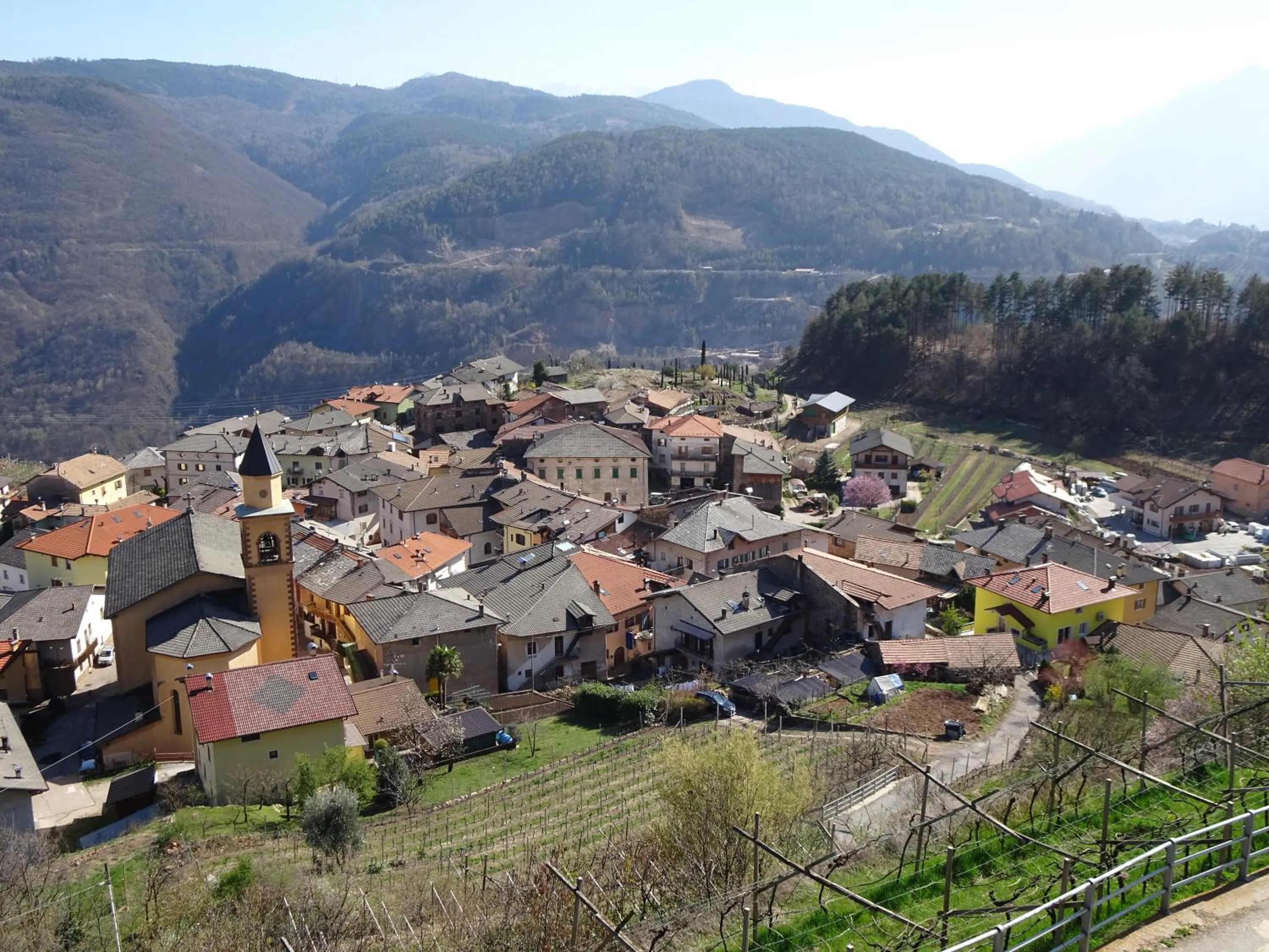 Bird's eye view in B&B San Valentino