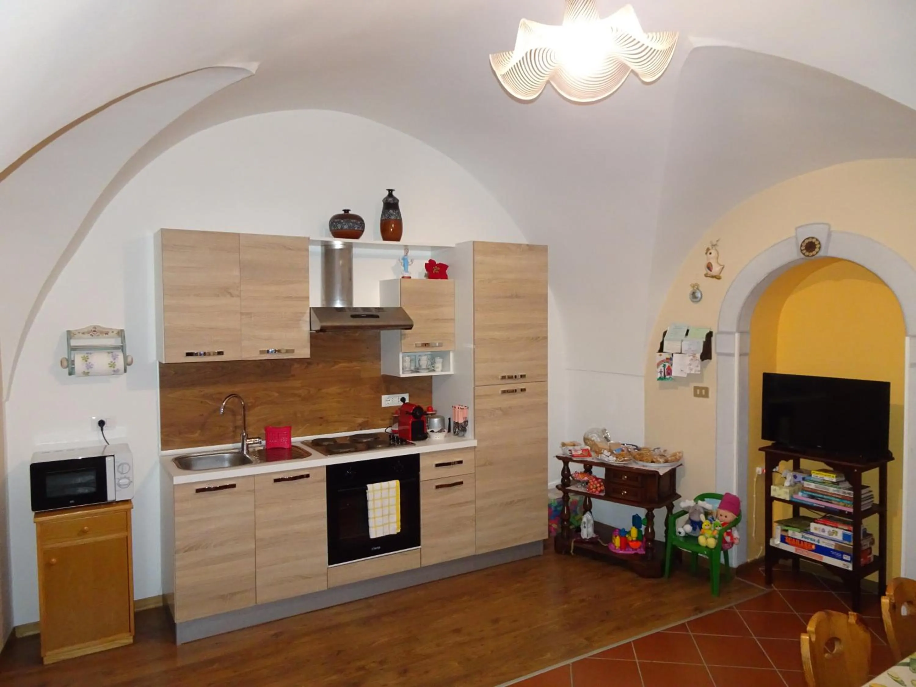 Communal kitchen in B&B San Valentino