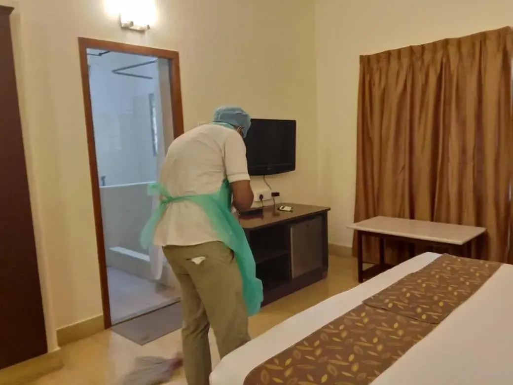 Bedroom, Bed in Hanu Reddy Residences Wallace Garden Bedroom, Bed in Hanu Reddy Residences Wallace Garden