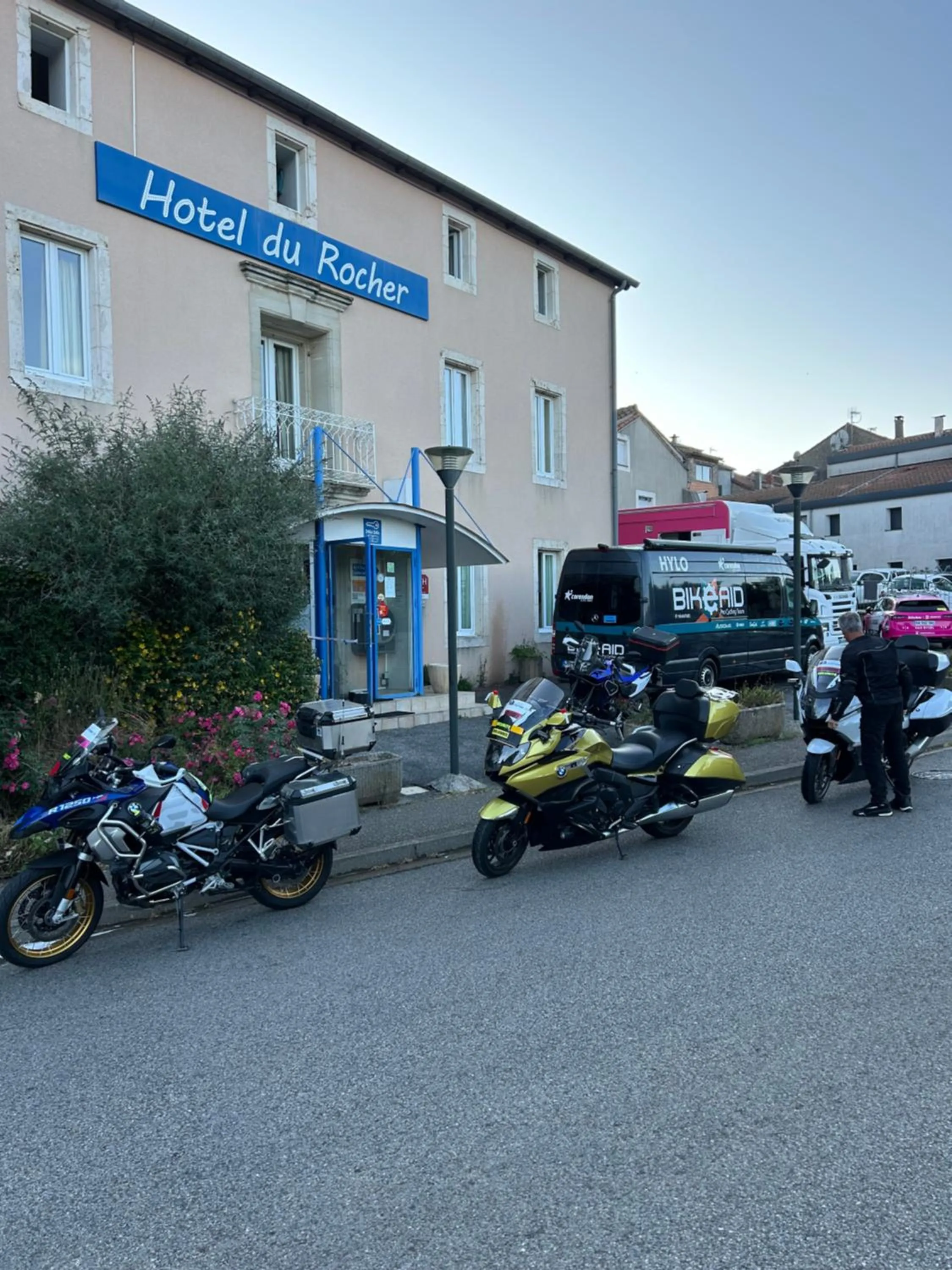 People in Hotel Du Rocher